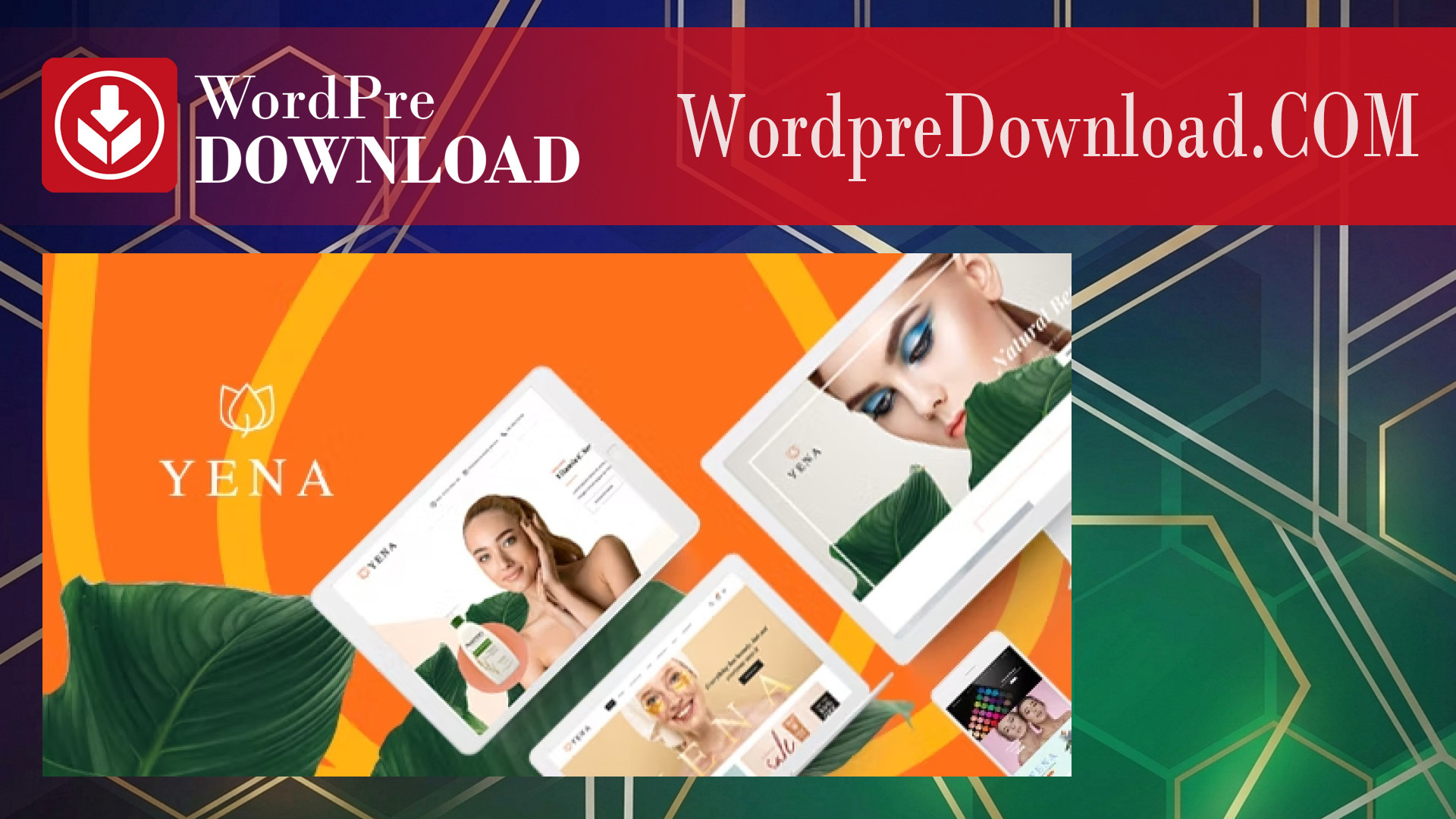 Yena – Beauty & Cosmetic WooCommerce Theme – WordpreDownload.COM