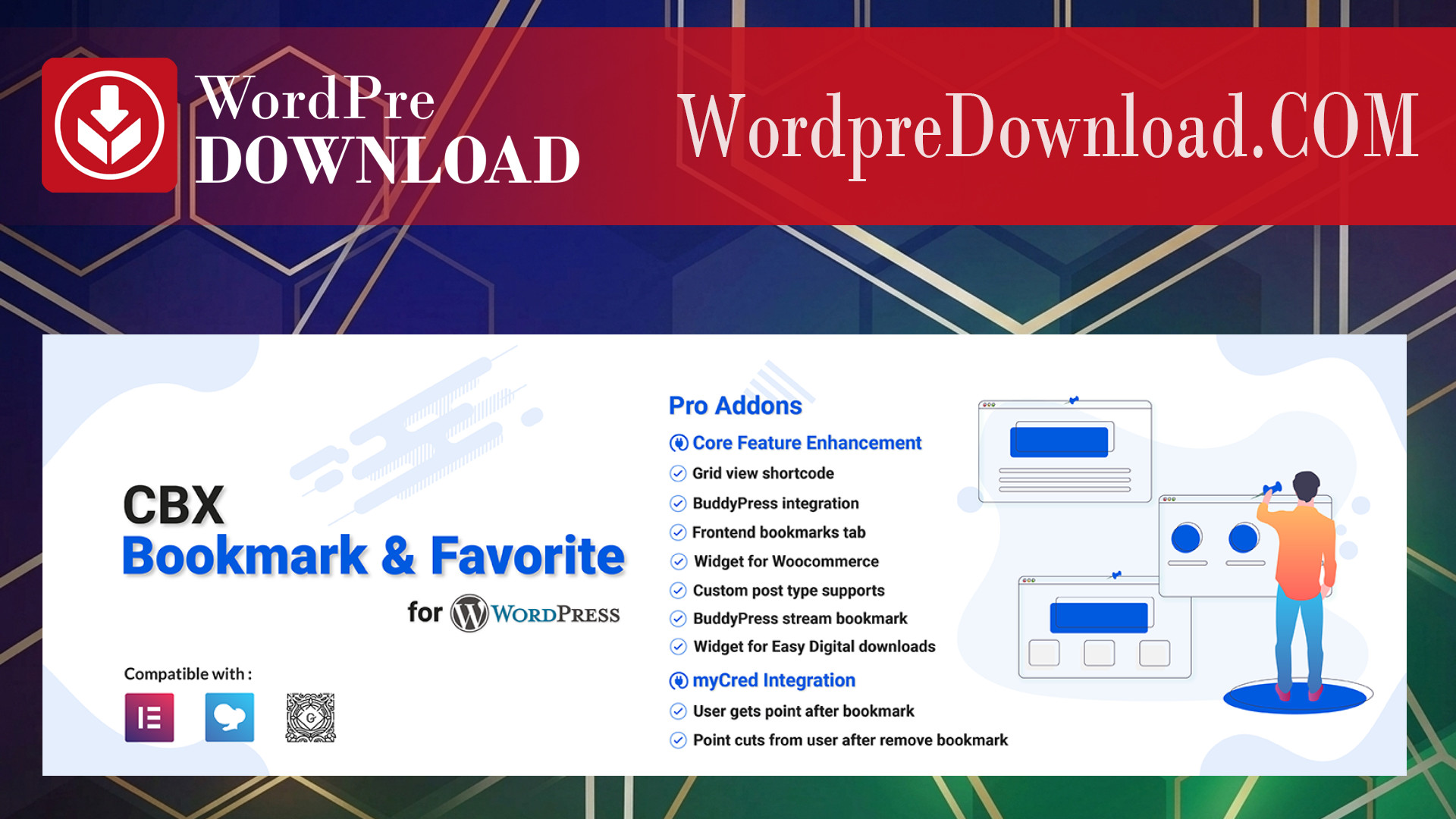 CBX Bookmark and Favorite Pro Addon – WordpreDownload.COM