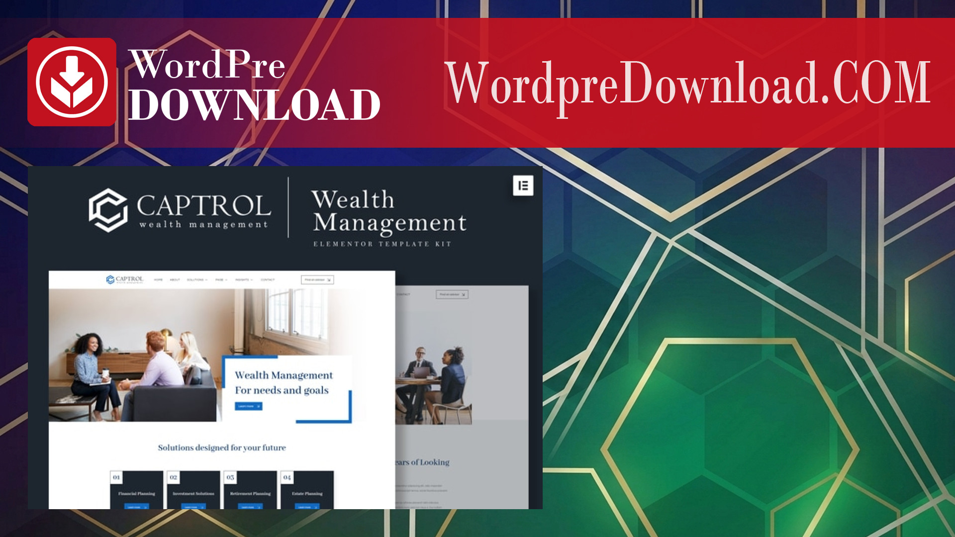 Captrol – Wealth Management Elementor Template Kit – WordpreDownload.COM