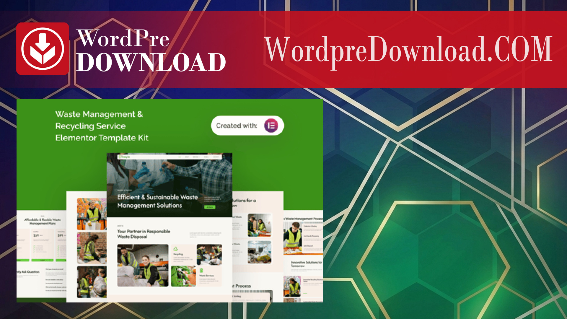 Tracyle – Waste Management and Recycling Service Elementor Template Kit – WordpreDownload.COM