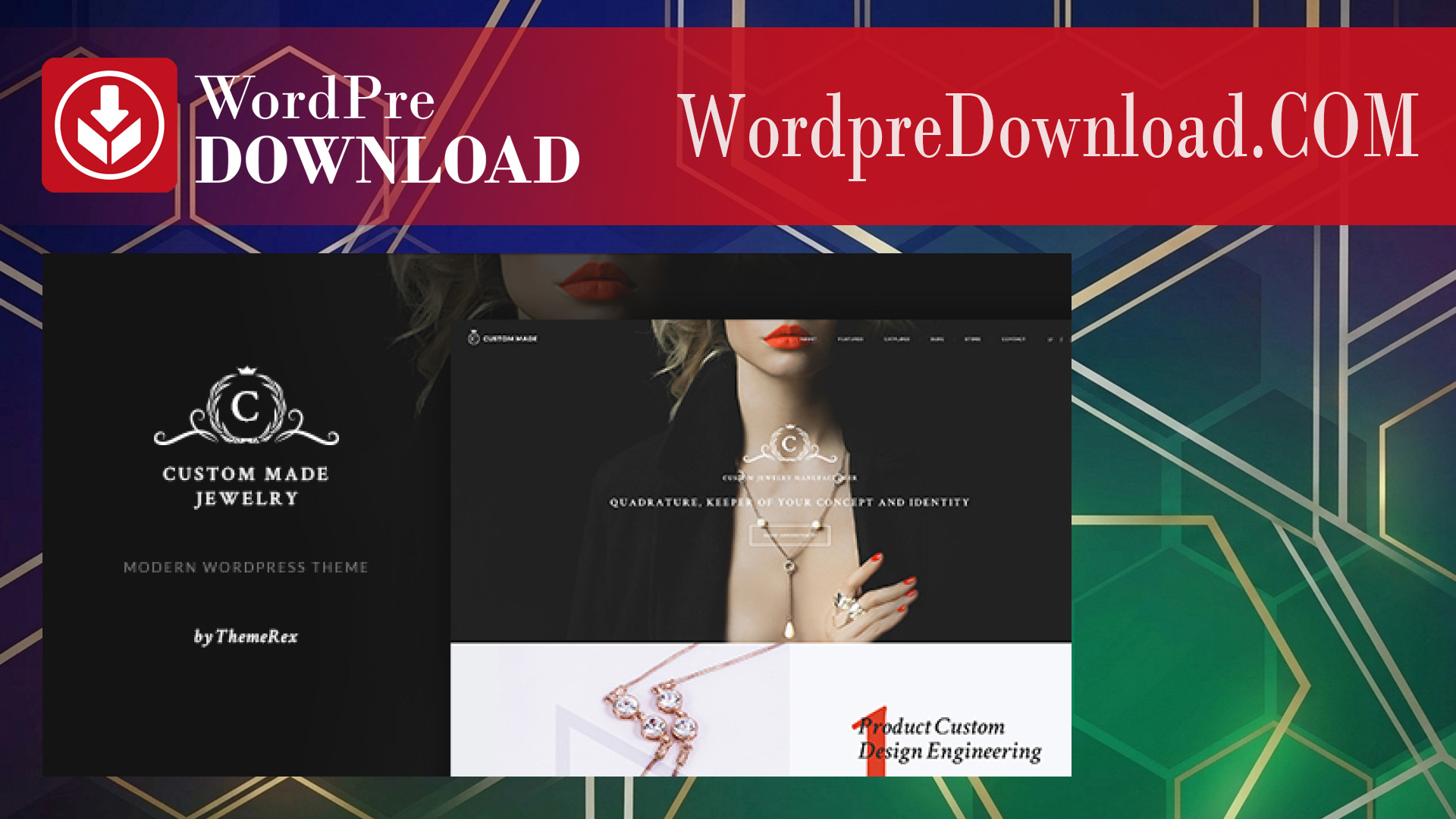 Custom Made | Jewelry Manufacturer and Store WordPress Theme – WordpreDownload.COM