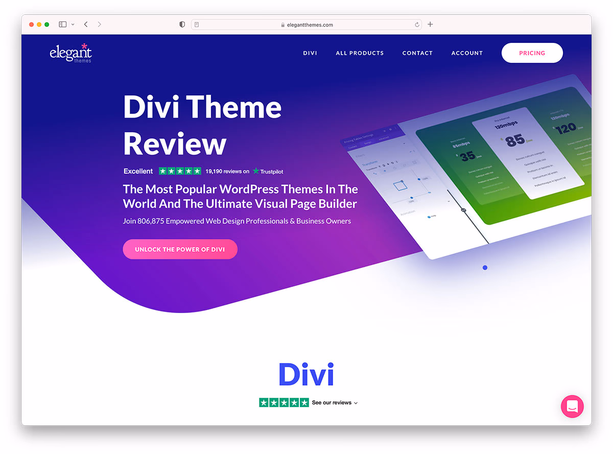 Divi WordPress Theme (Including All Templates) – WordpreDownload.COM