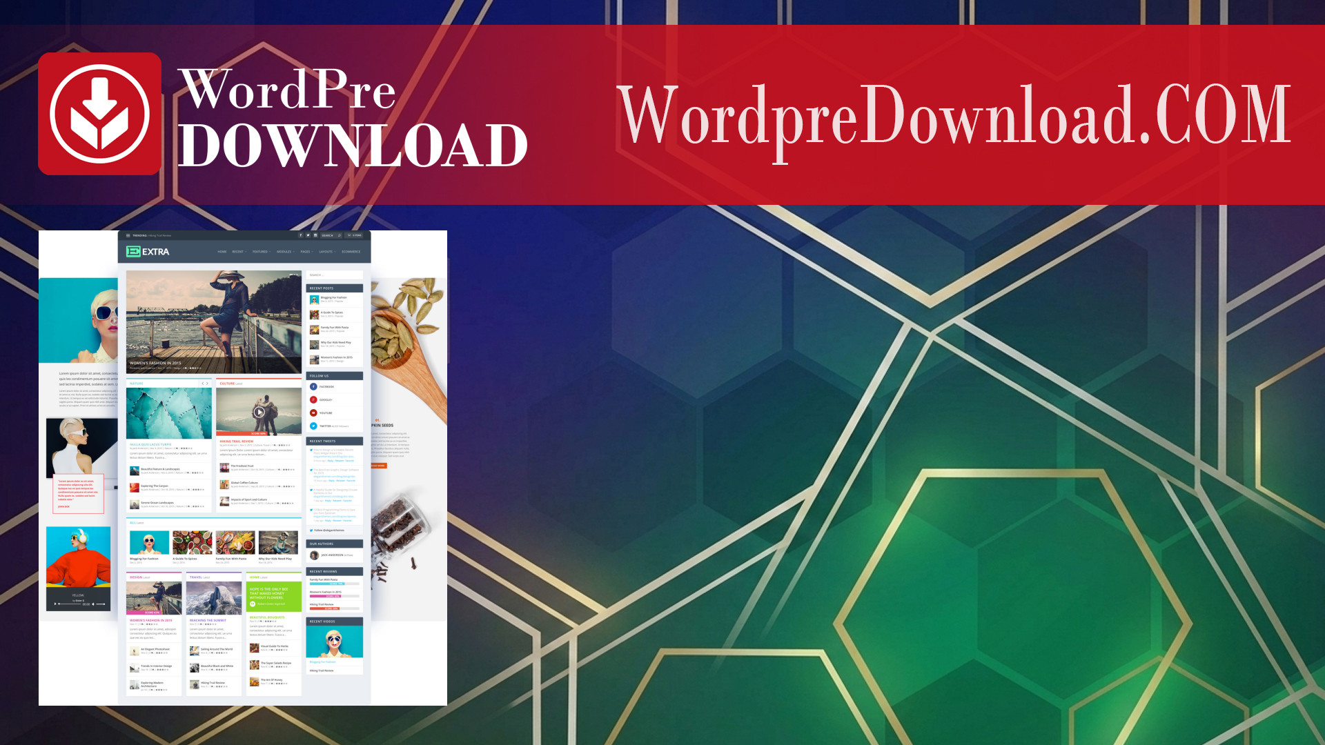 Elegant Themes Extra WordPress Theme – WordpreDownload.COM