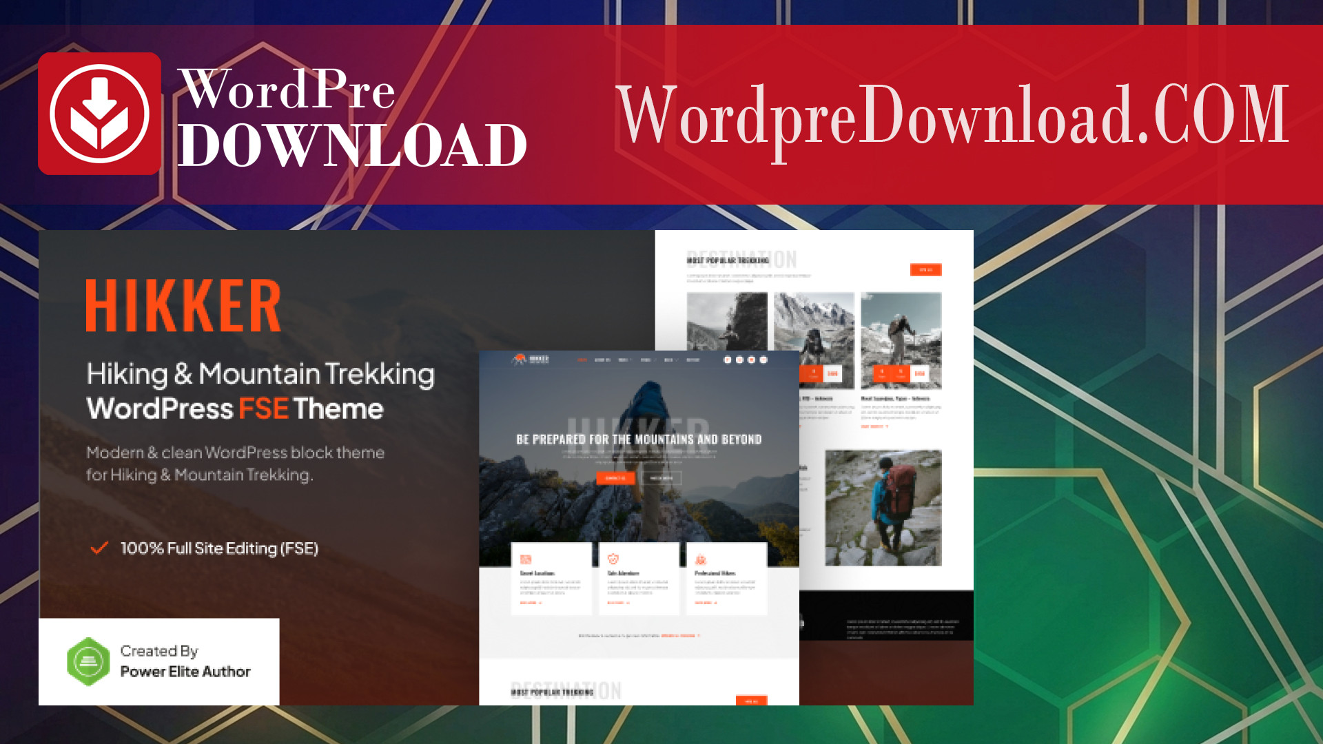 Hikker – Hiking and Mountain Trekking WP Theme – WordpreDownload.COM