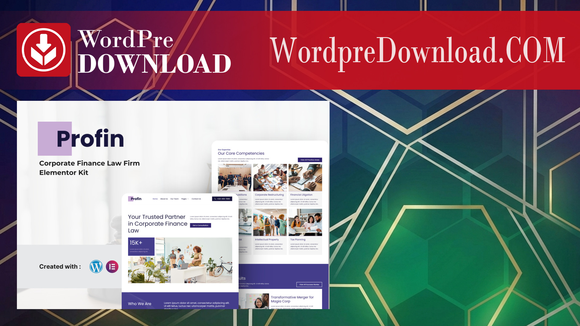 Profin – Finance Law Firm Elementor Template Kit – WordpreDownload.COM