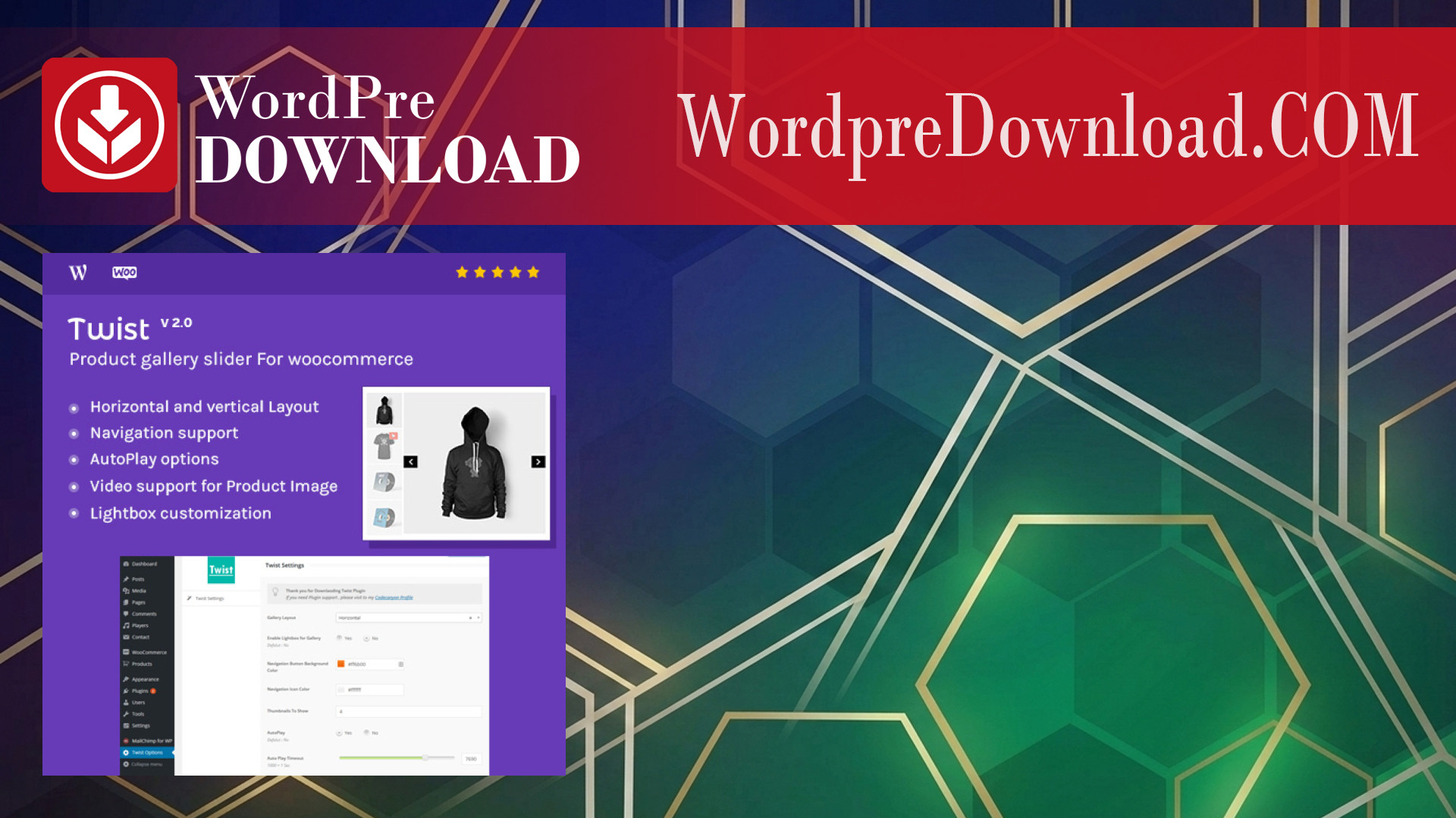 Product Gallery Slider for WooCommerce – Twist – WordpreDownload.COM