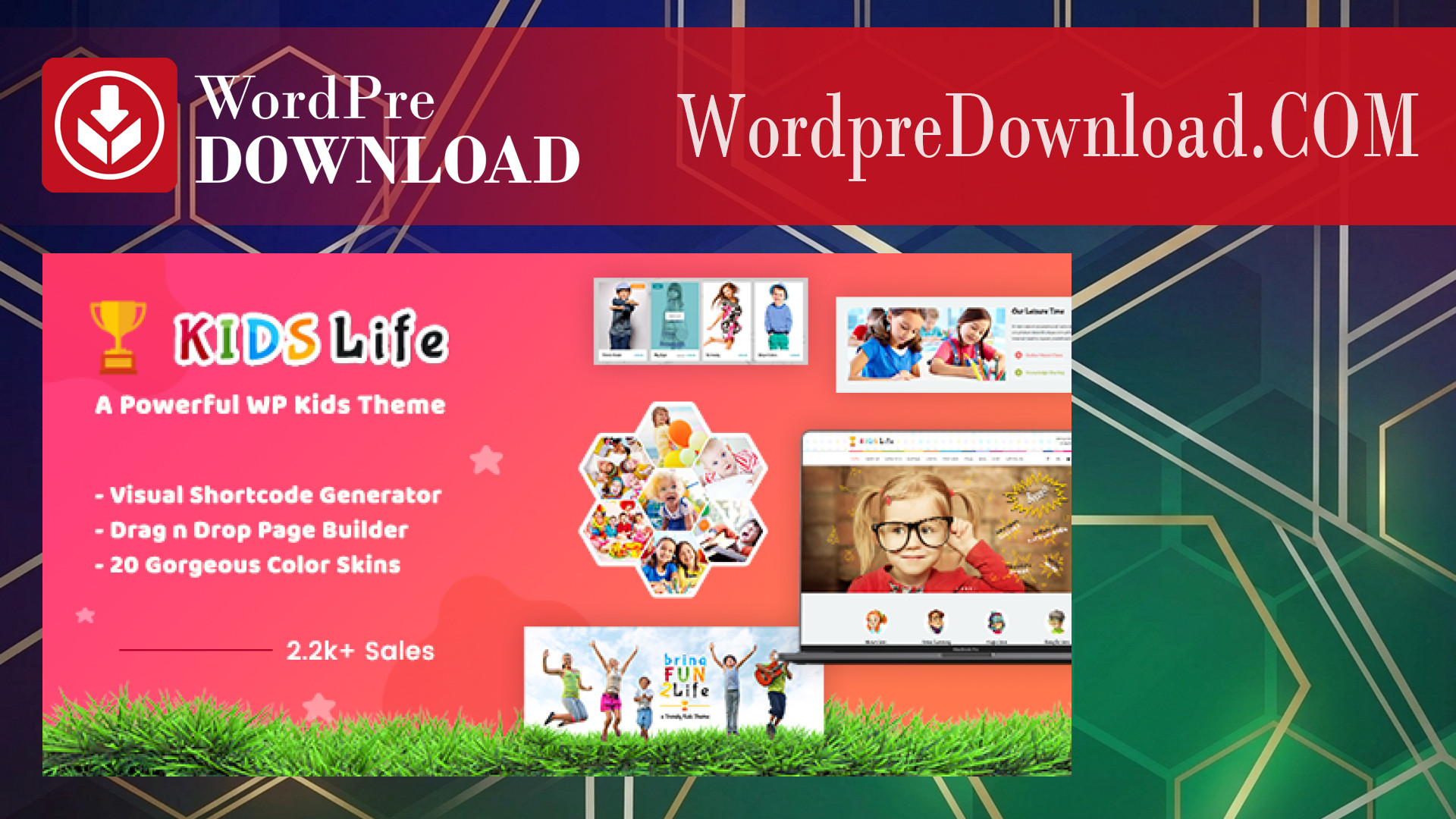 Kids Life | Children School Theme – WordpreDownload.COM