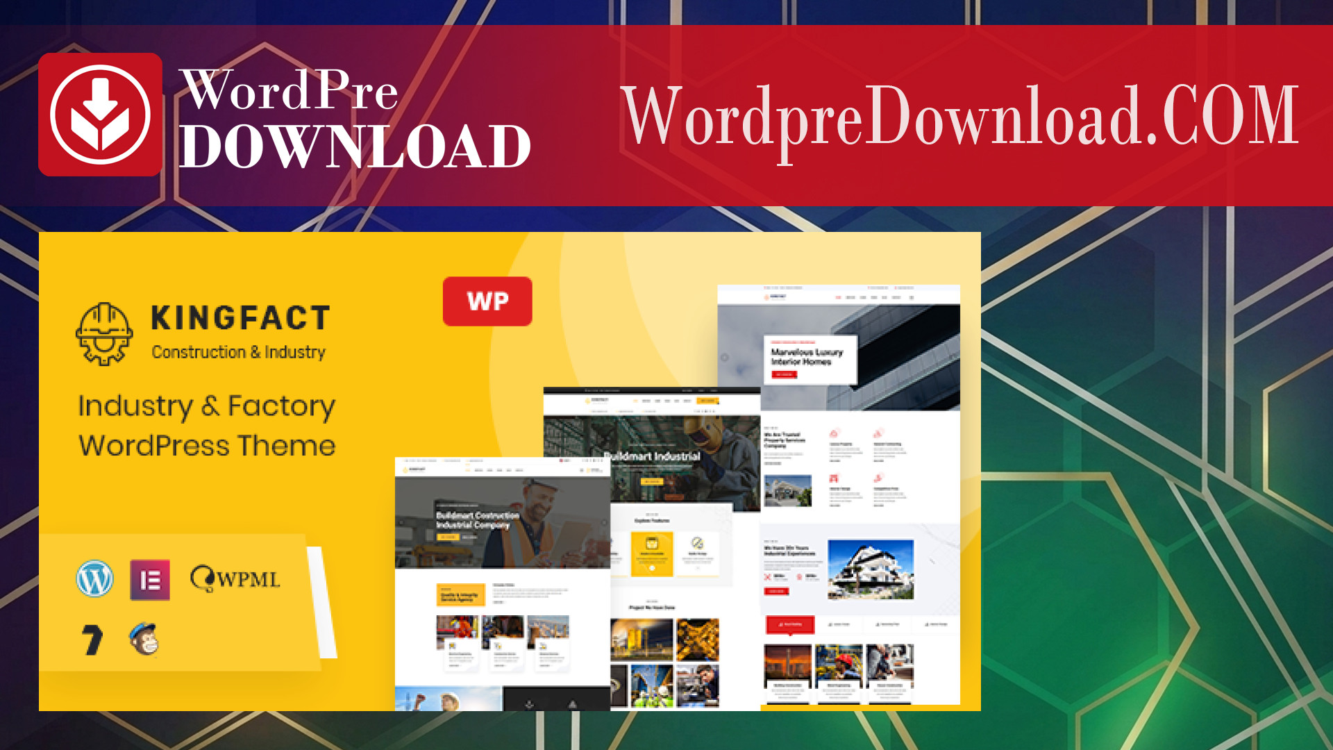 Kingfact | Industry and Factory WordPress Theme + RTL – WordpreDownload.COM