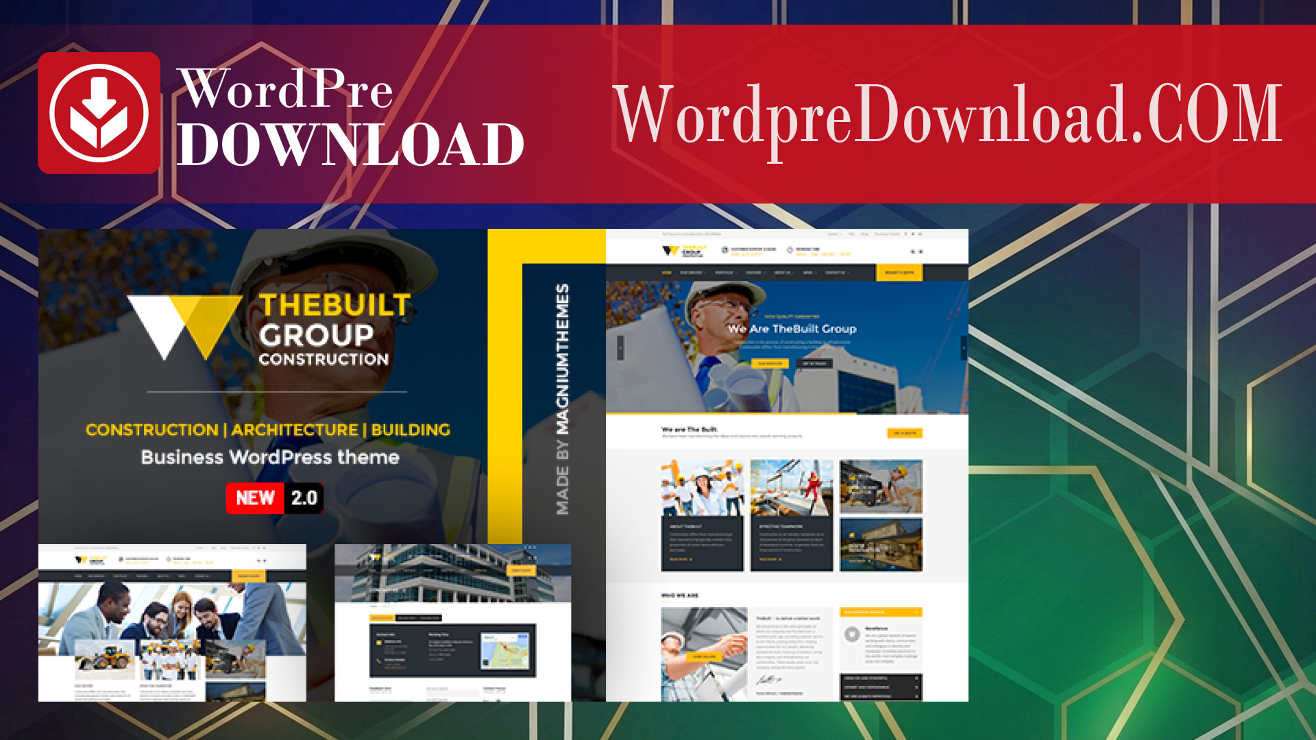 TheBuilt - Construction And Architecture WordPress Theme - WordpreDownload.COM