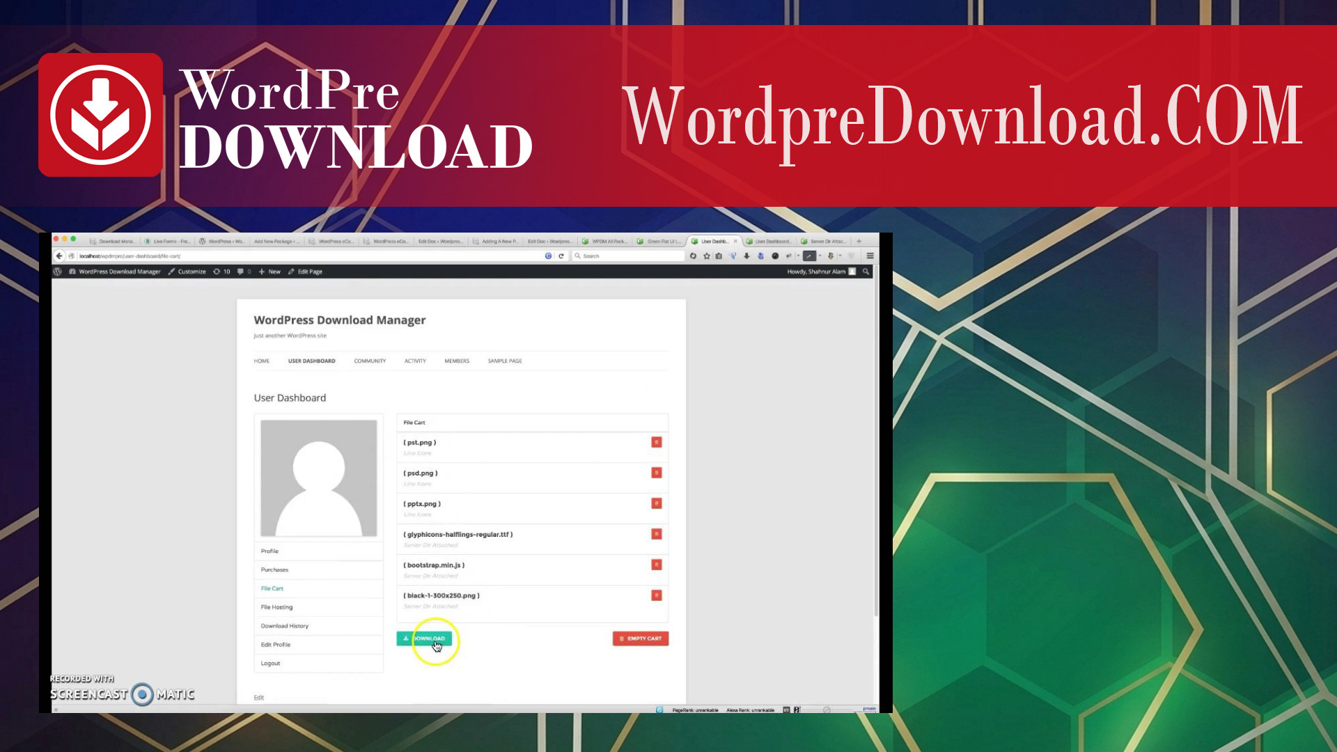 Download Manager Pro File Cart Add-on – WordpreDownload.COM
