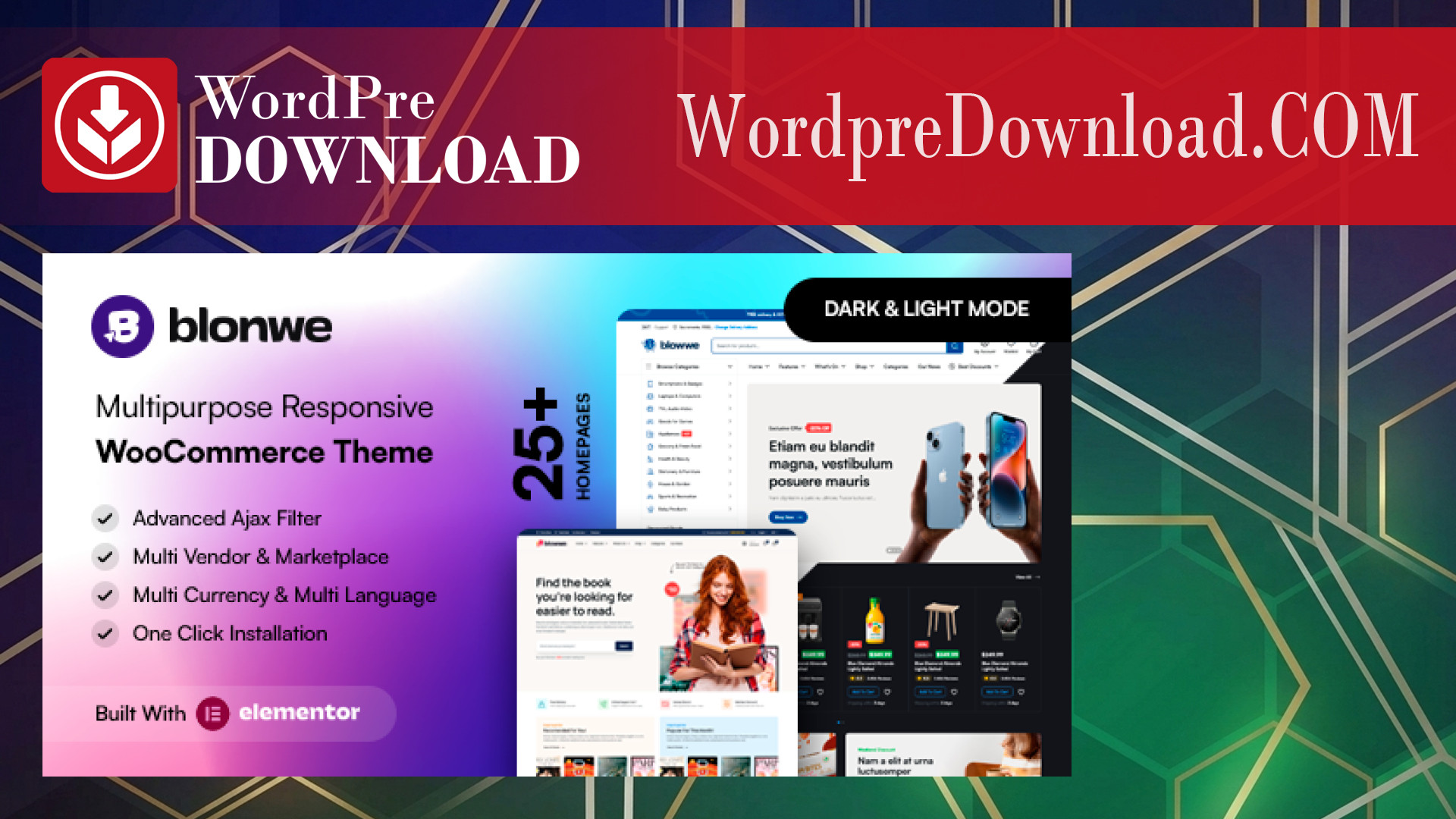 Blonwe – Multipurpose WooCommerce Theme – WordpreDownload.COM