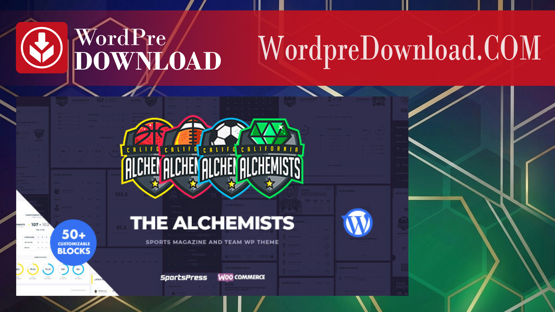 Alchemists – Sports, eSports and Gaming Club and News WordPress Theme – WordpreDownload.COM