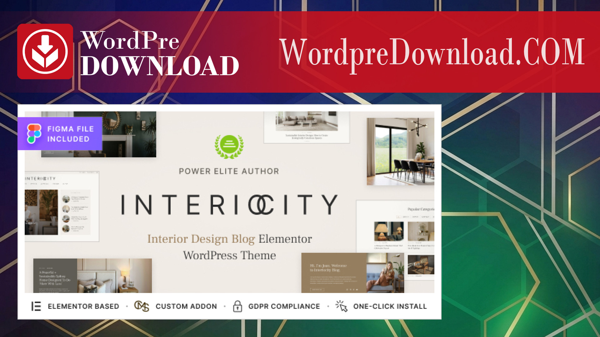Interiocity – Home Decor Blog and Interior Design Magazine WordPress Theme – WordpreDownload.COM