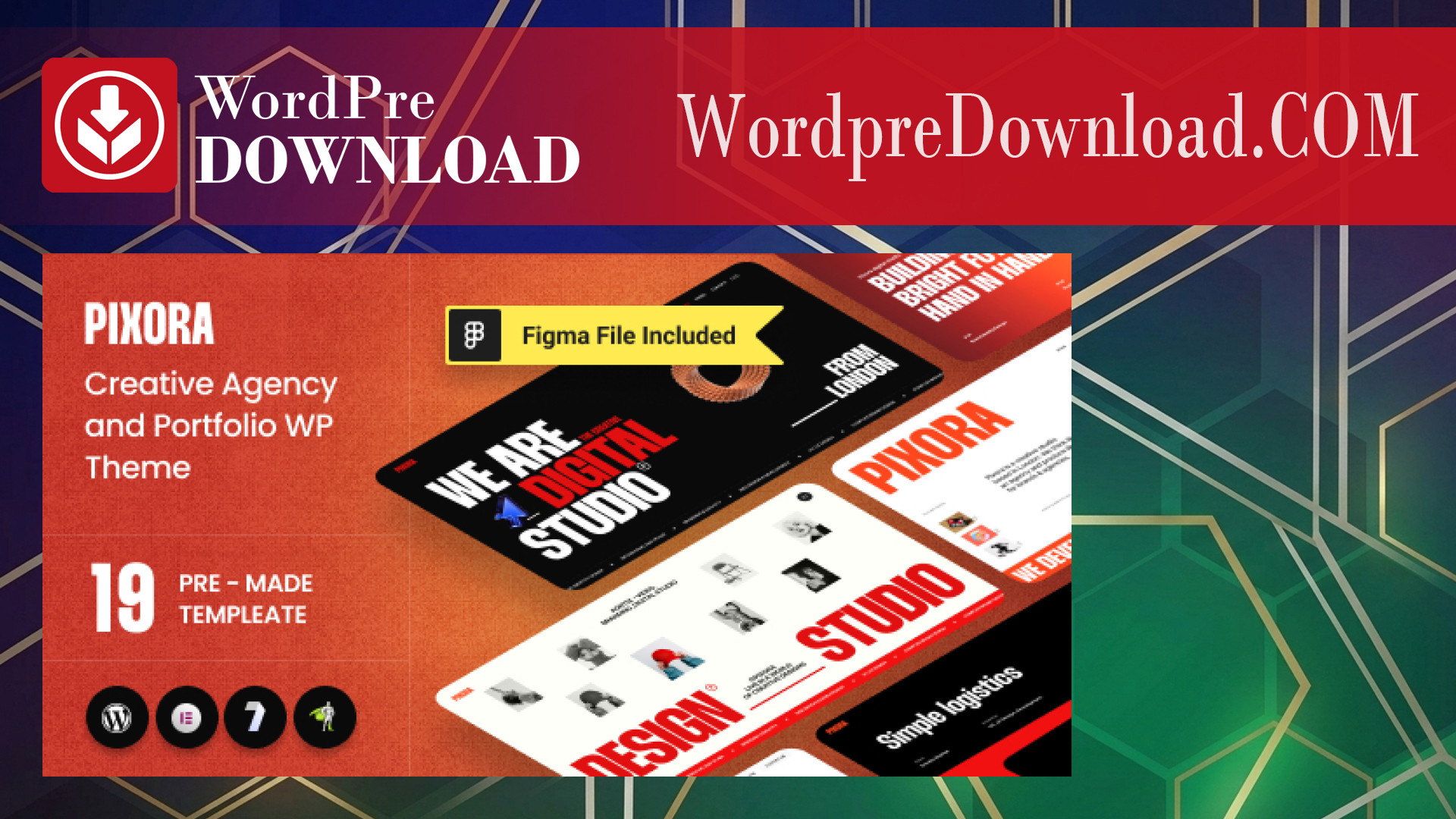 Pixora – Creative Agency And Portfolio WordPress Theme – WordpreDownload.COM