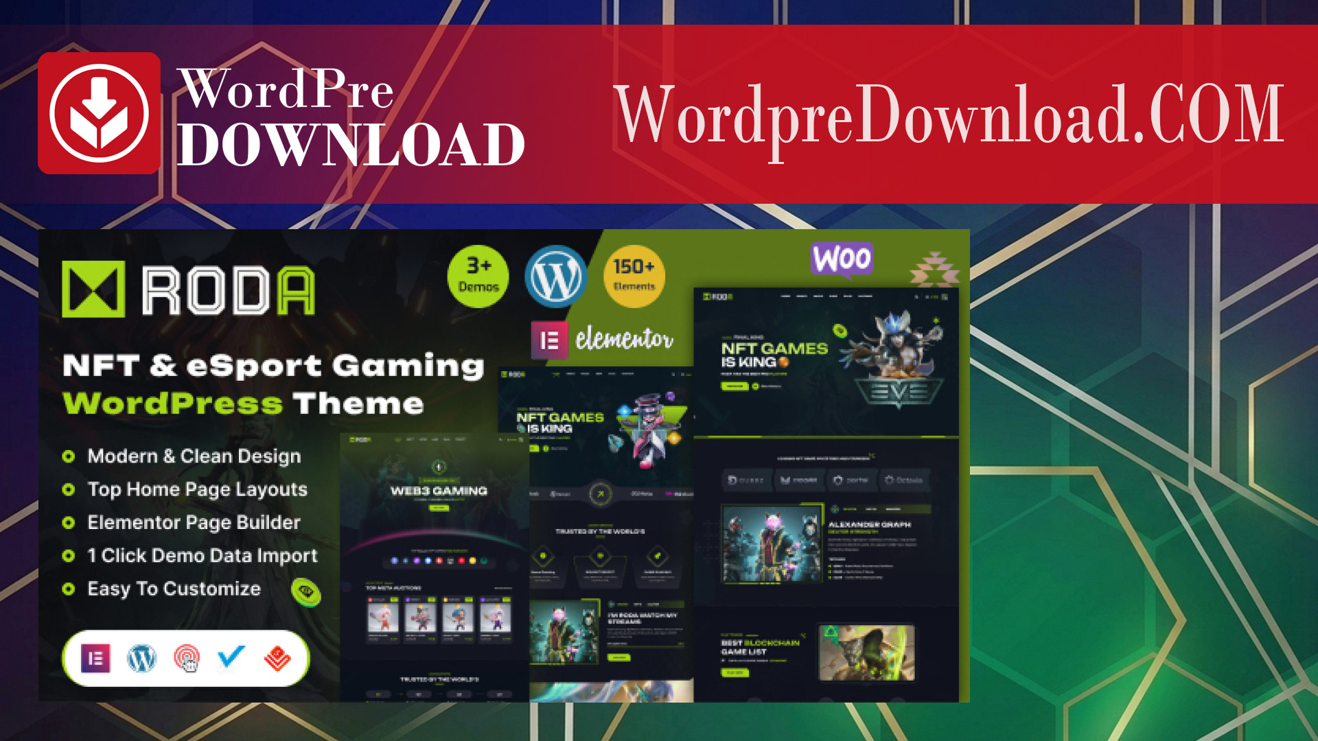 Roda – Gaming Store and eCommerce WordPress Theme – WordpreDownload.COM