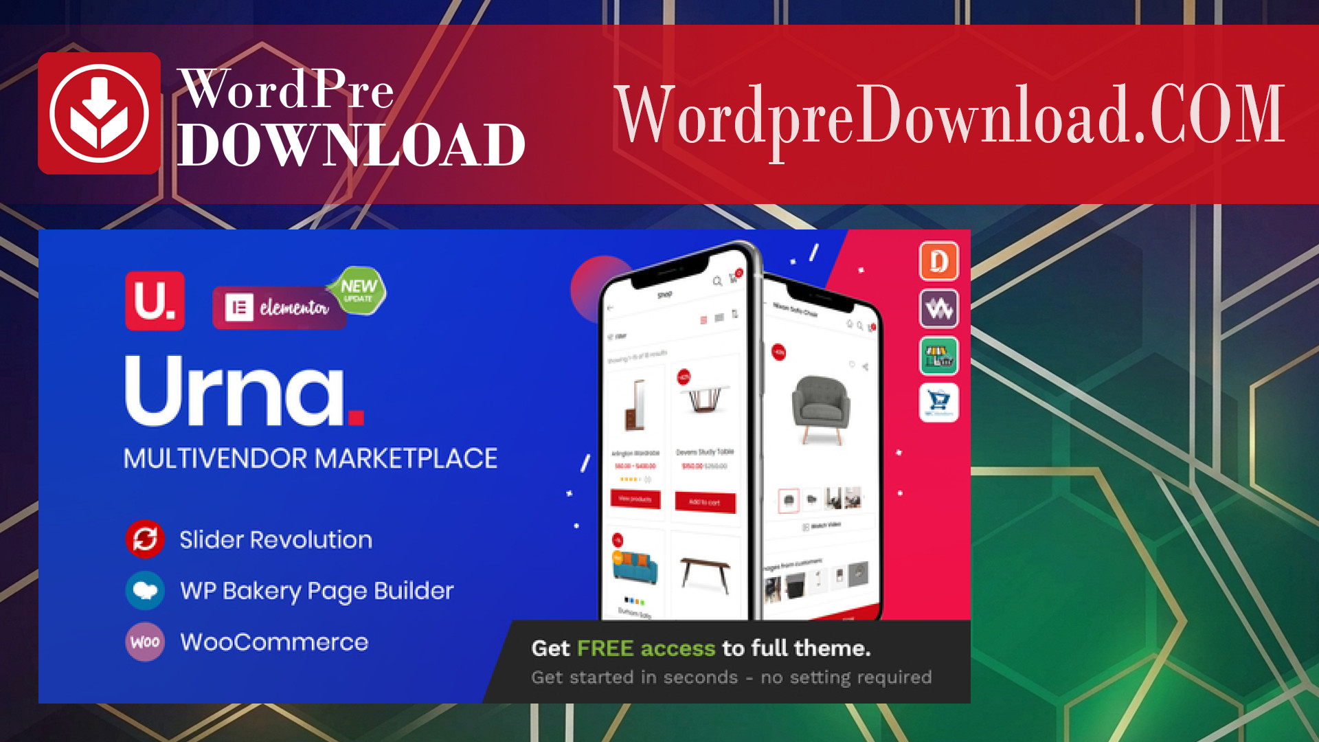 Urna – All-in-one WooCommerce WordPress Theme – WordpreDownload.COM