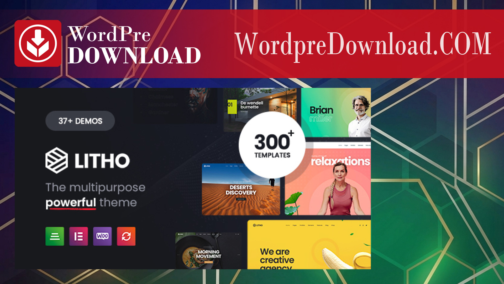 Litho – Multi-purpose Elementor WordPress Theme – WordpreDownload.COM