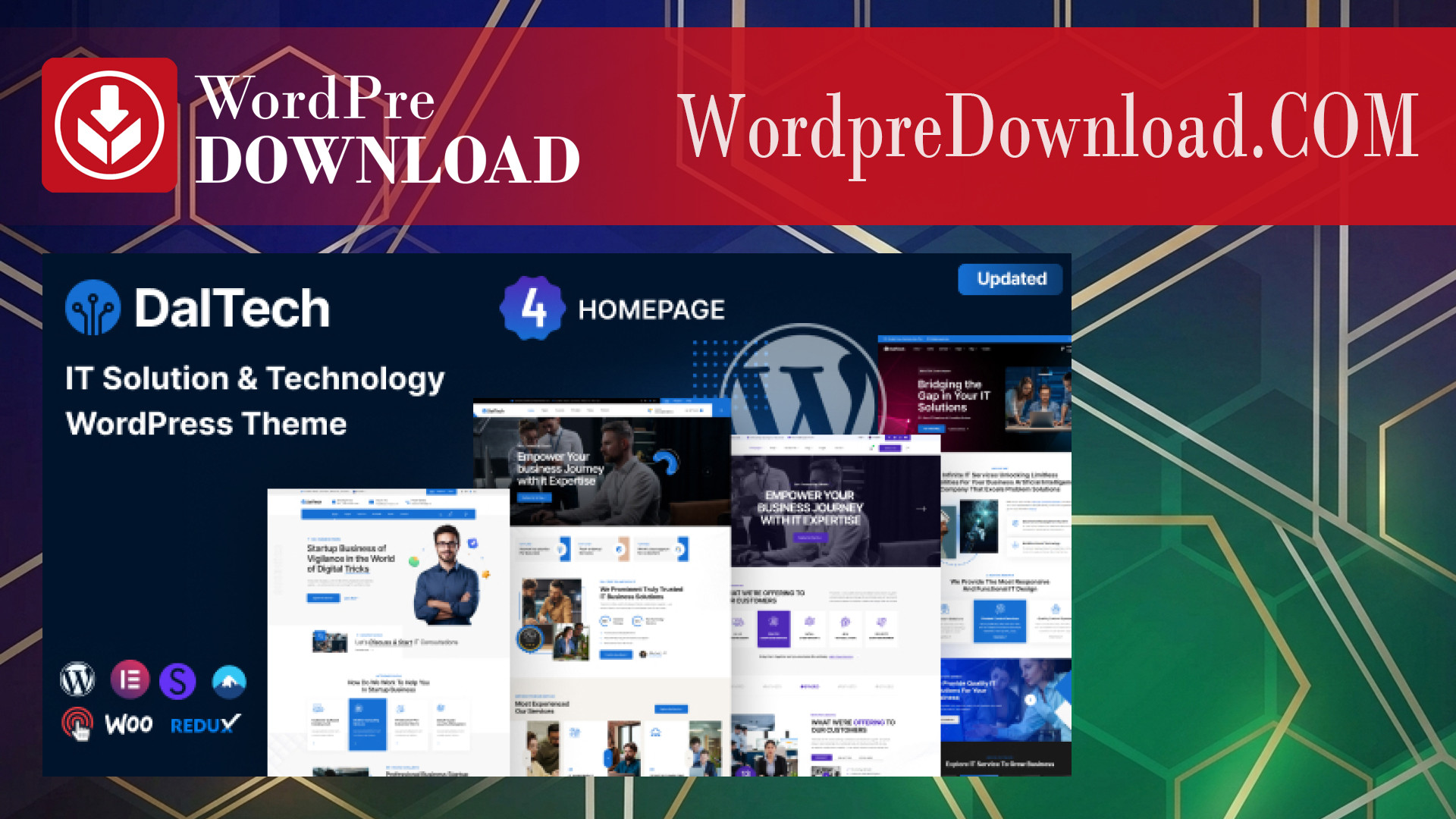 Daltech - IT Solutions And Technology WordPress Theme - WordpreDownload.COM