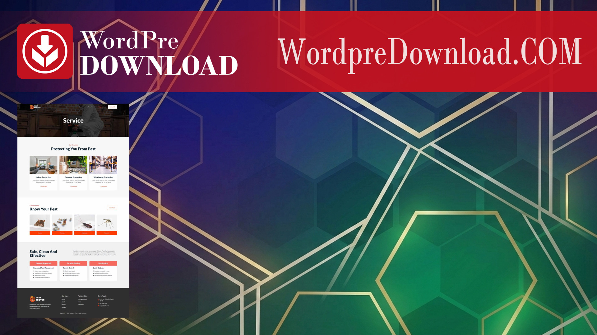 Pestroyer – Pest Control Service Elementor Template Kit – WordpreDownload.COM
