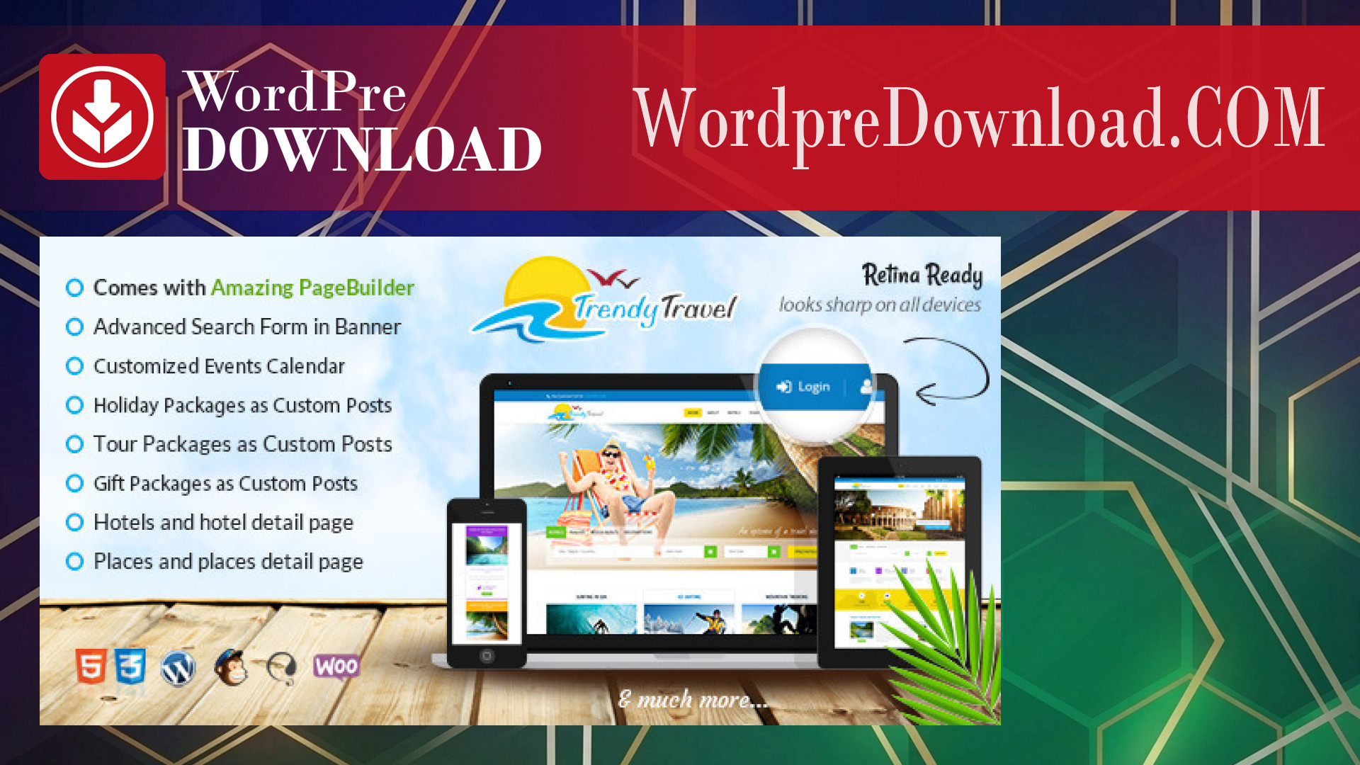 Trendy Travel | Tour, Travel & Travel Agency Theme – WordpreDownload.COM