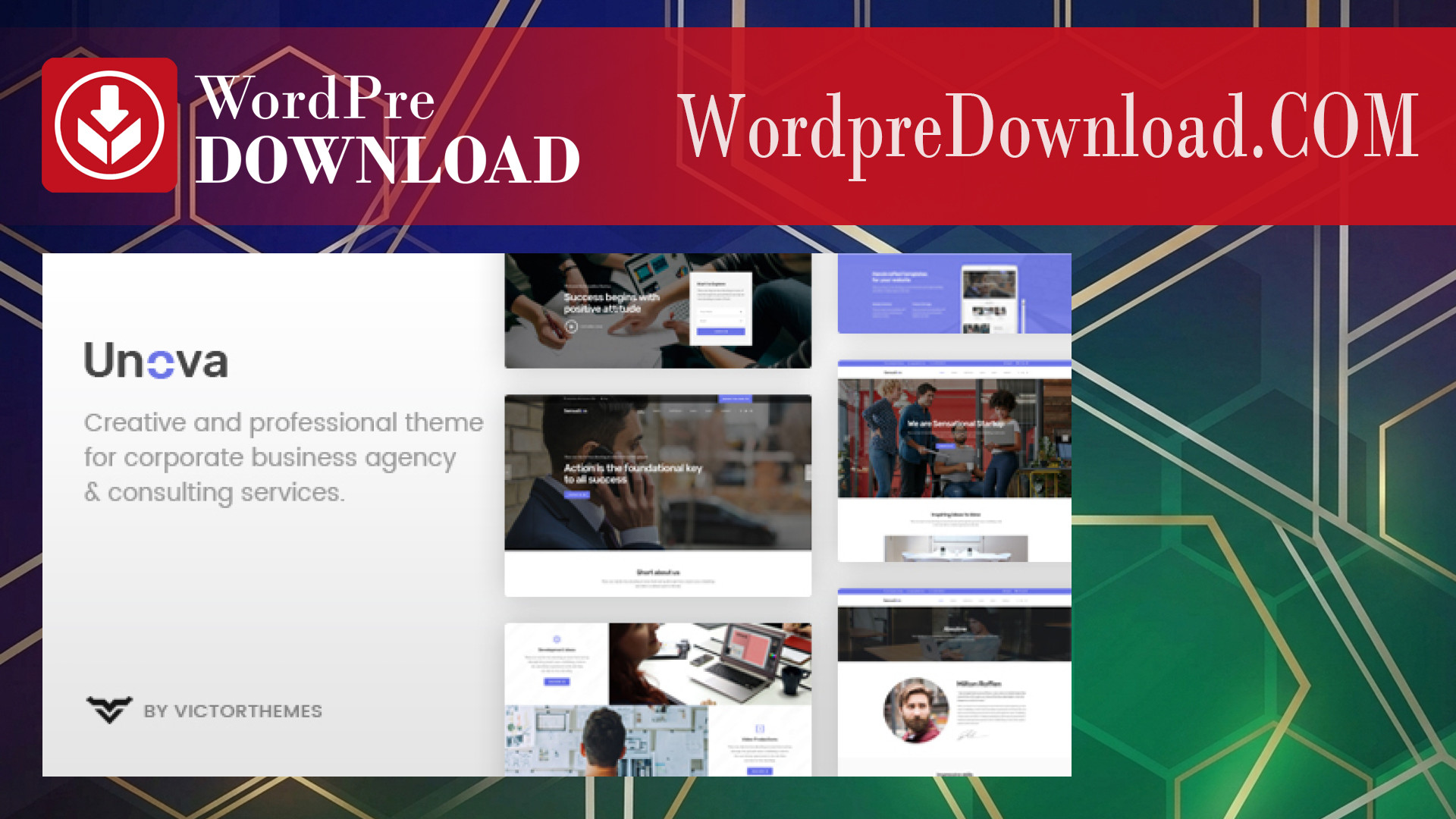 Unova – Consulting Business WordPress Theme – WordpreDownload.COM