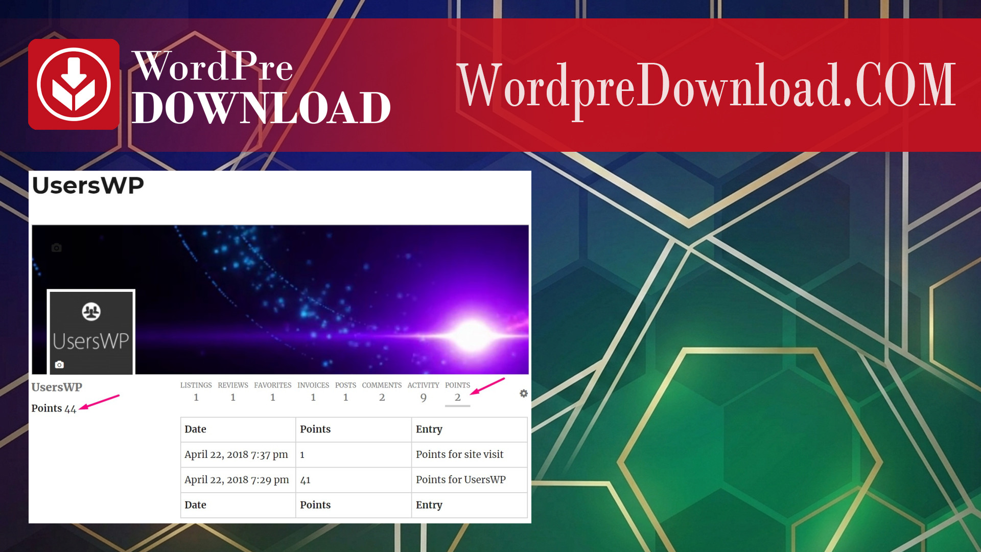 UsersWP myCRED – WordpreDownload.COM
