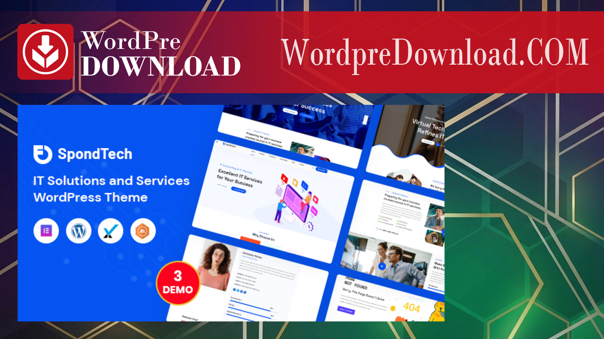 SpondTech – IT Solutions And Services Theme - WordpreDownload.COM