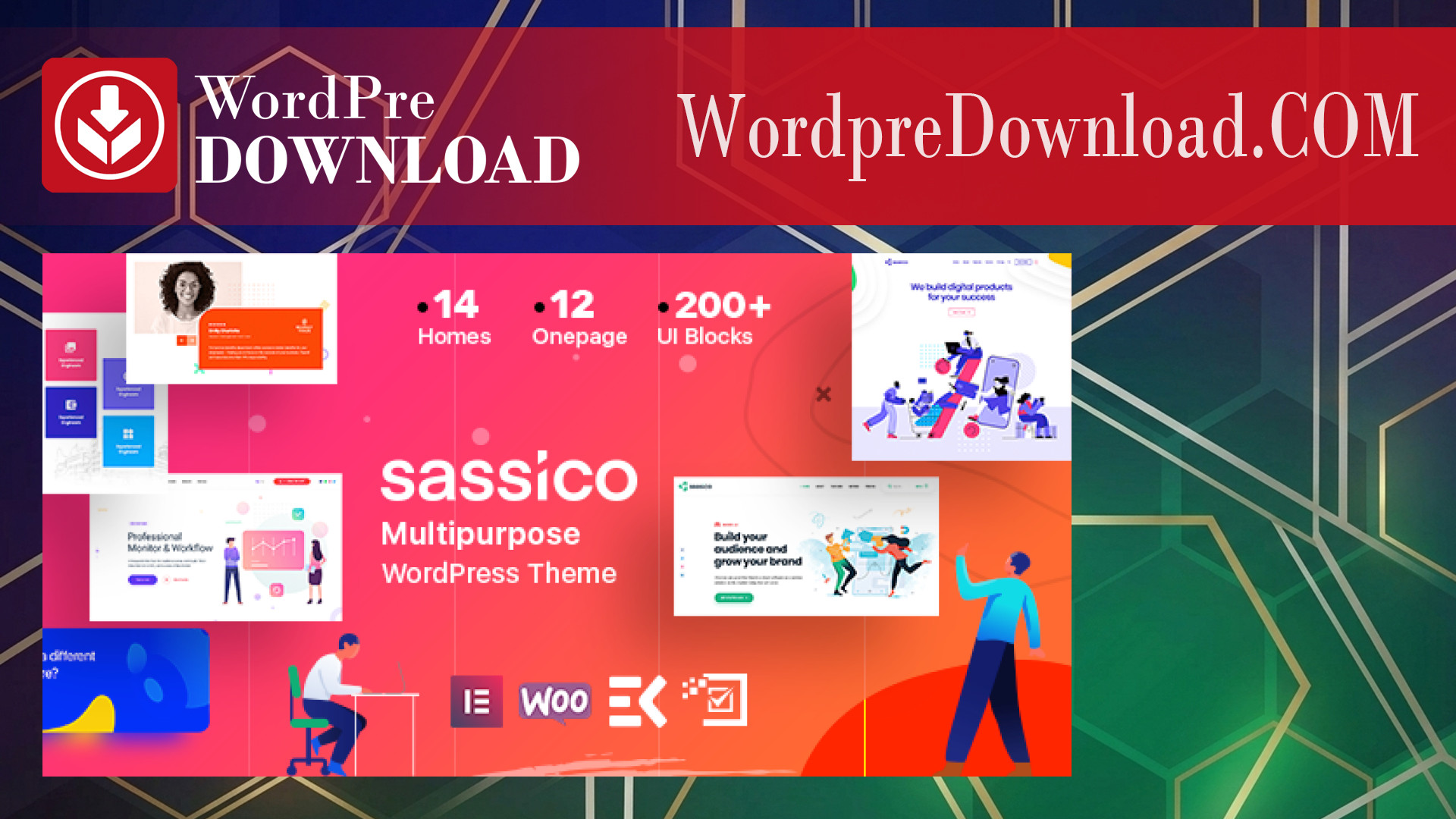Sassico - Multipurpose Saas Startup Agency WordPress Themes - WordpreDownload.COM