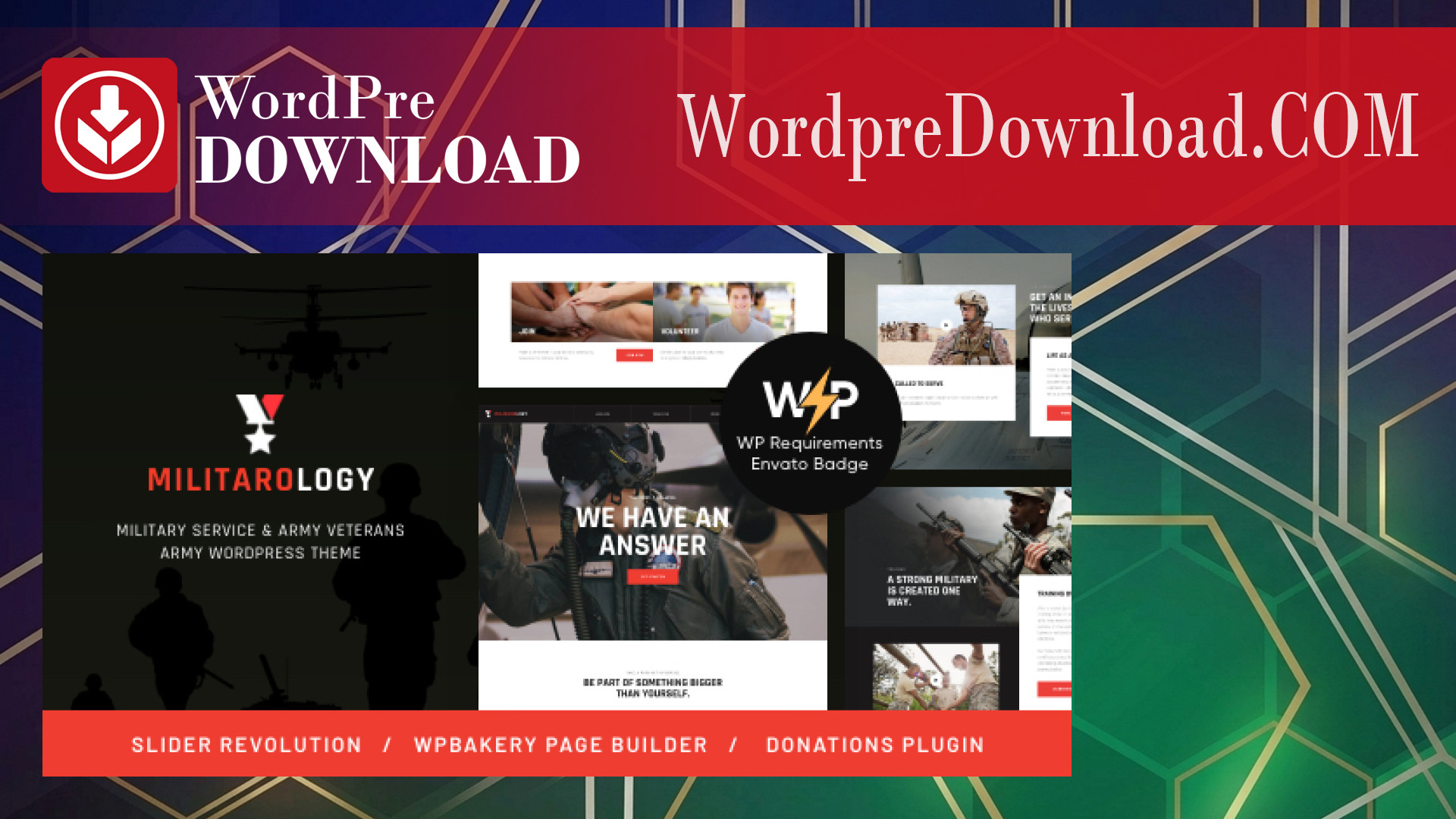 Militarology Military Service WordPress Theme - WordpreDownload.COM
