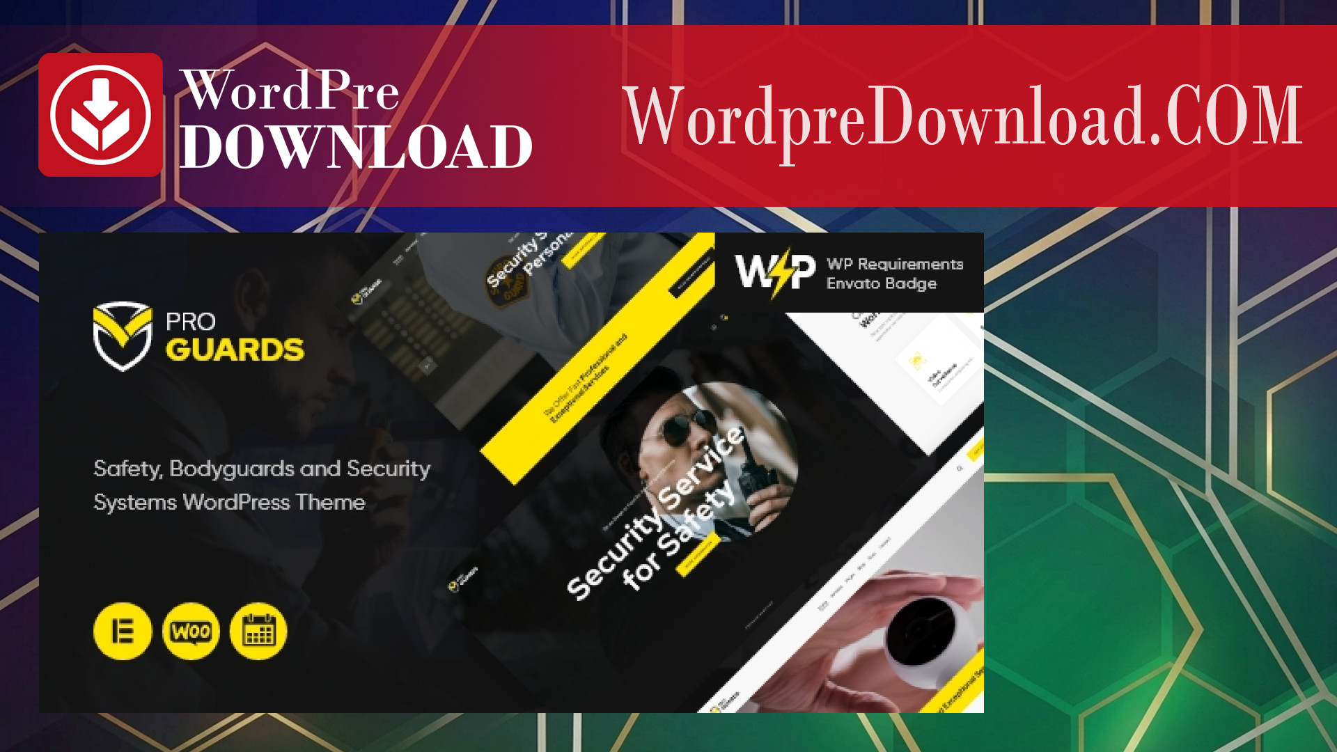 ProGuards - Safety Body Guard And Security WordPress Theme - WordpreDownload.COM