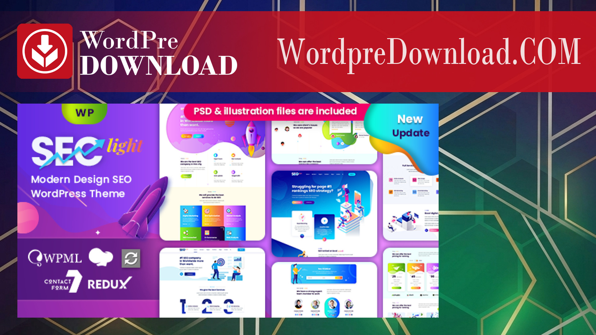 Seclight - Seo And Digital Marketing WordPress Theme - WordpreDownload.COM