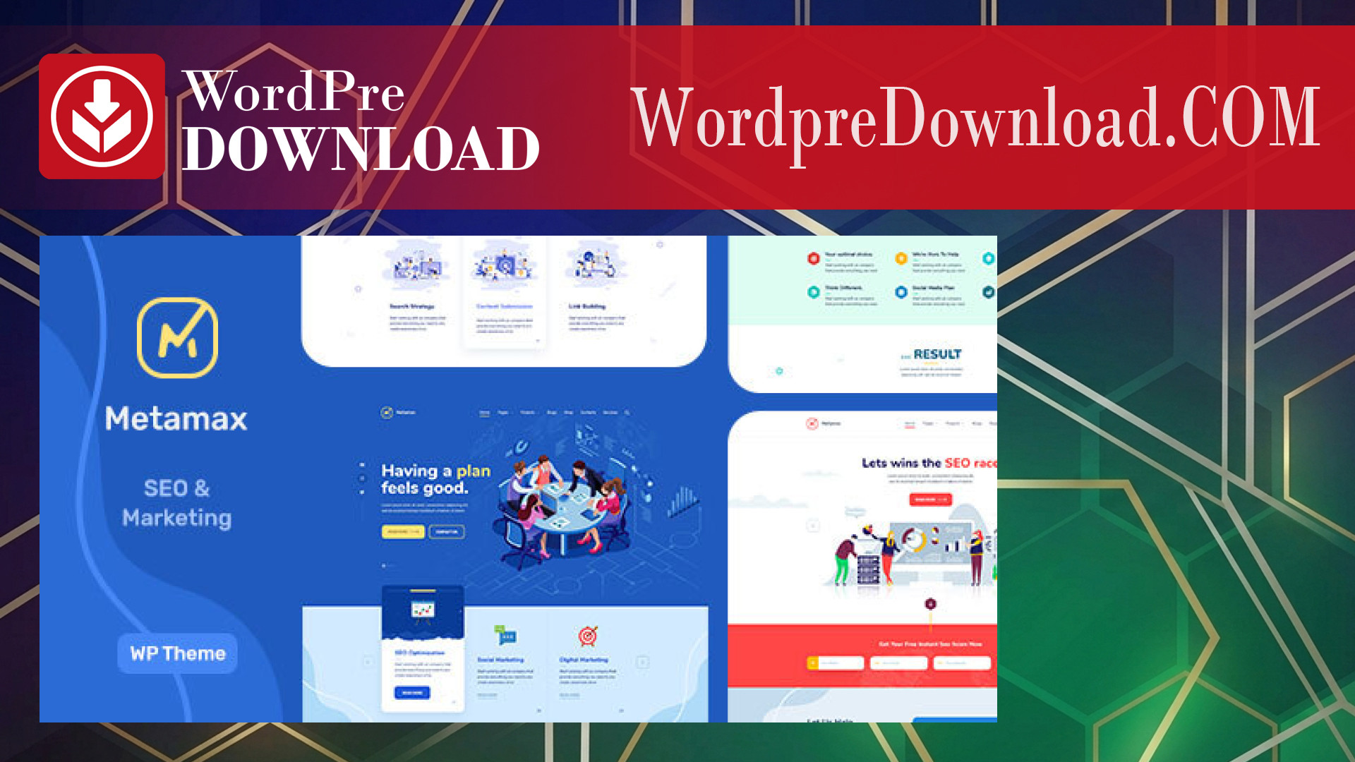 MetaMax - SEO And Marketing WordPress Theme - WordpreDownload.COM