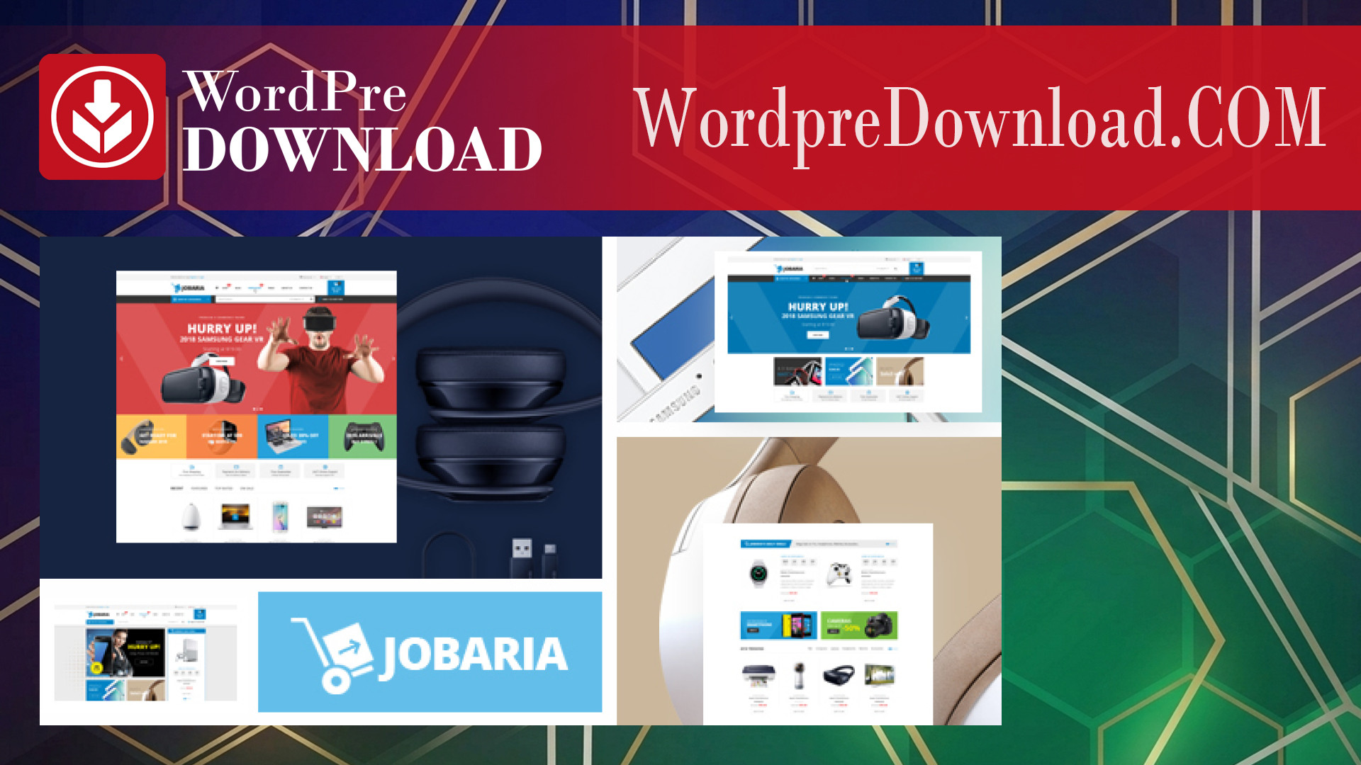 Jobaria - Technology Theme For WooCommerce WordPress - WordpreDownload.COM