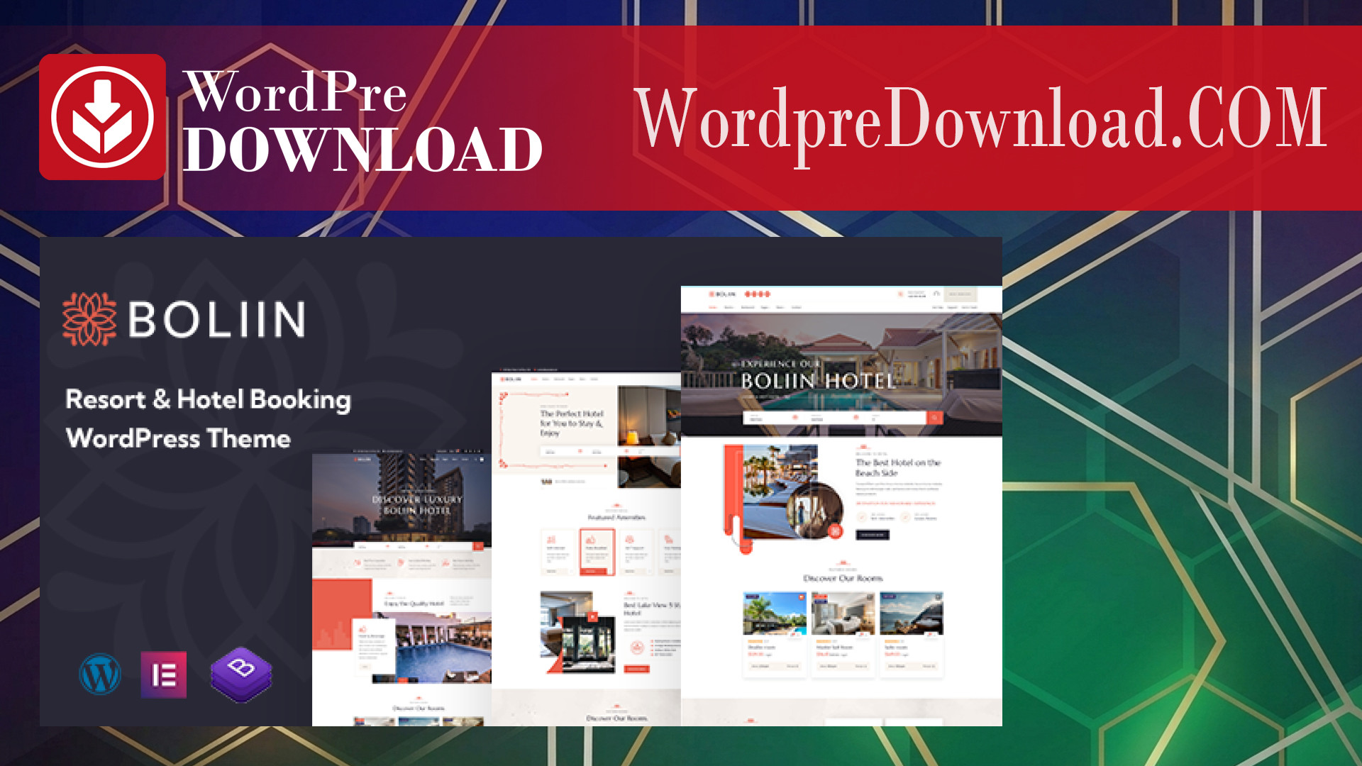 Boliin – Resort And Hotel Booking WordPress Theme - WordpreDownload.COM