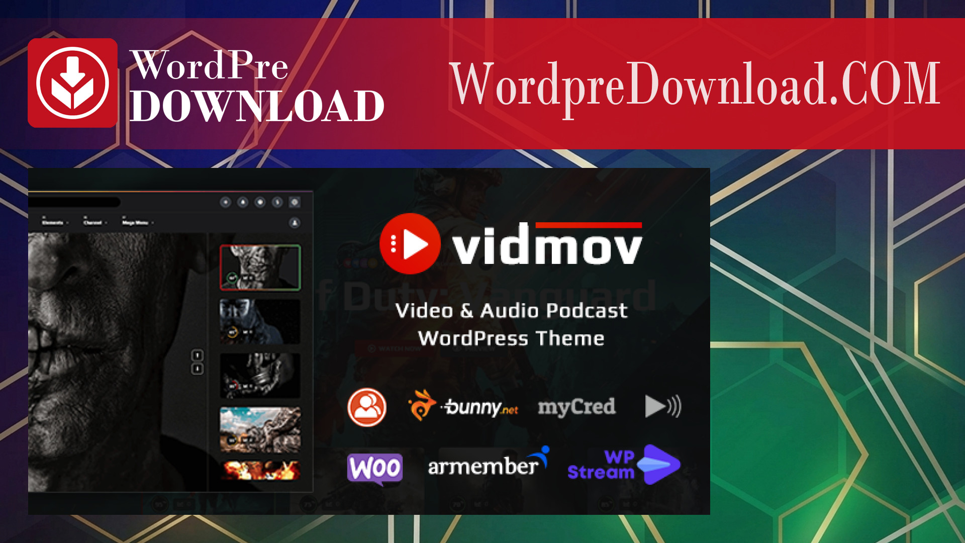 VidMov – Video WordPress Theme - WordpreDownload.COM