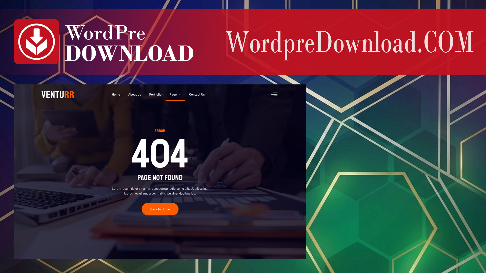 Venturr – Venture Capital & Investment Elementor Template Kit - WordpreDownload.COM