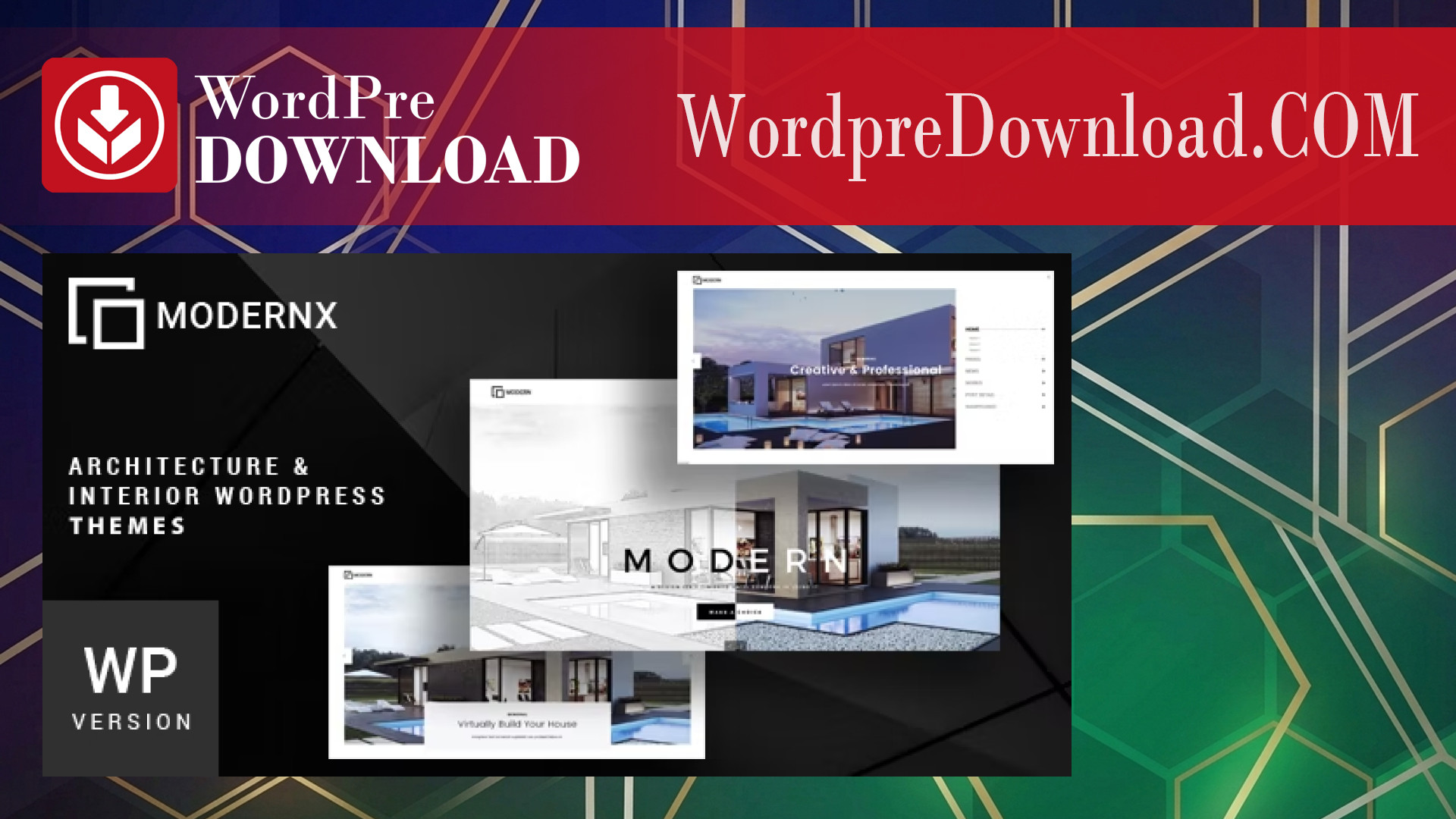 Modernx – Architecture And Interior WordPress Theme - WordpreDownload.COM