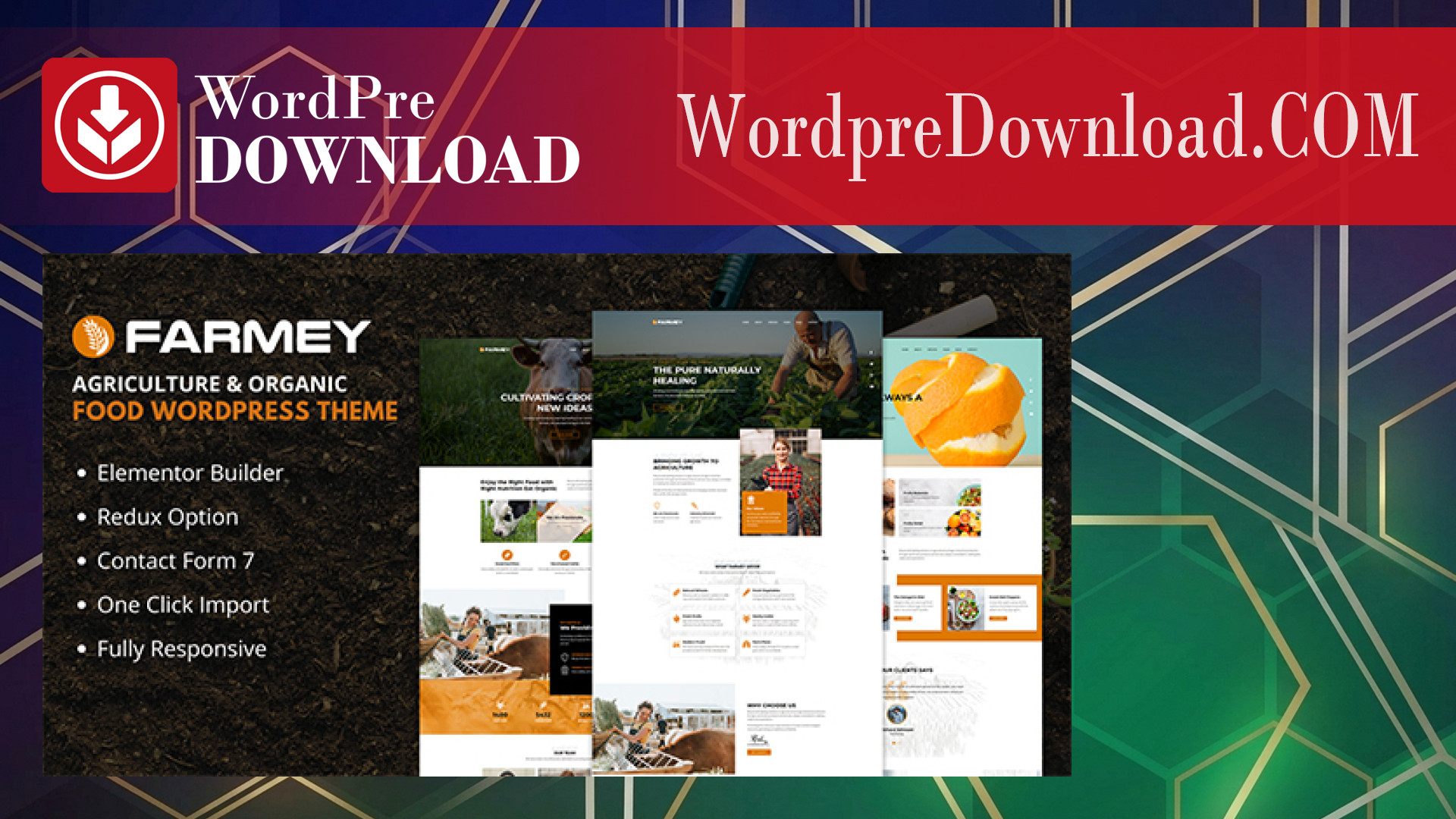 Farmey – Agriculture WordPress Theme - WordpreDownload.COM