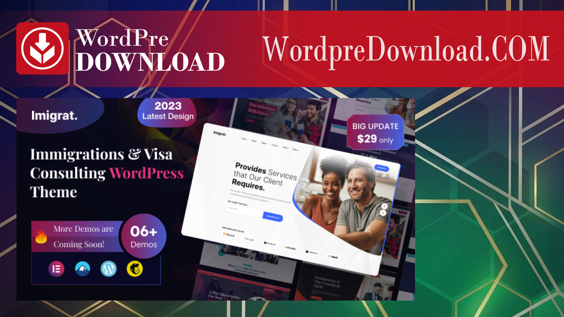Imigrat - Immigration And Visa Consulting WordPress Theme - WordpreDownload.COM