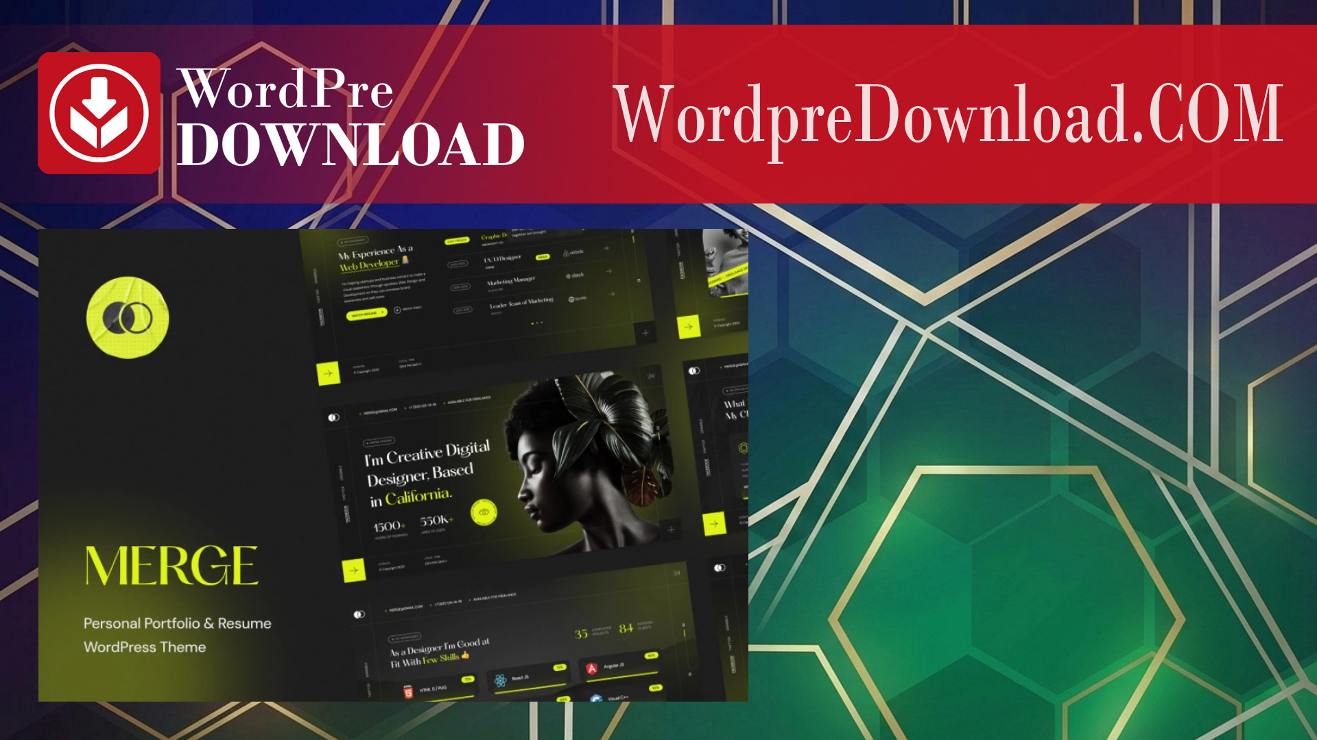 OBER - Resume WordPress Theme - WordpreDownload.COM