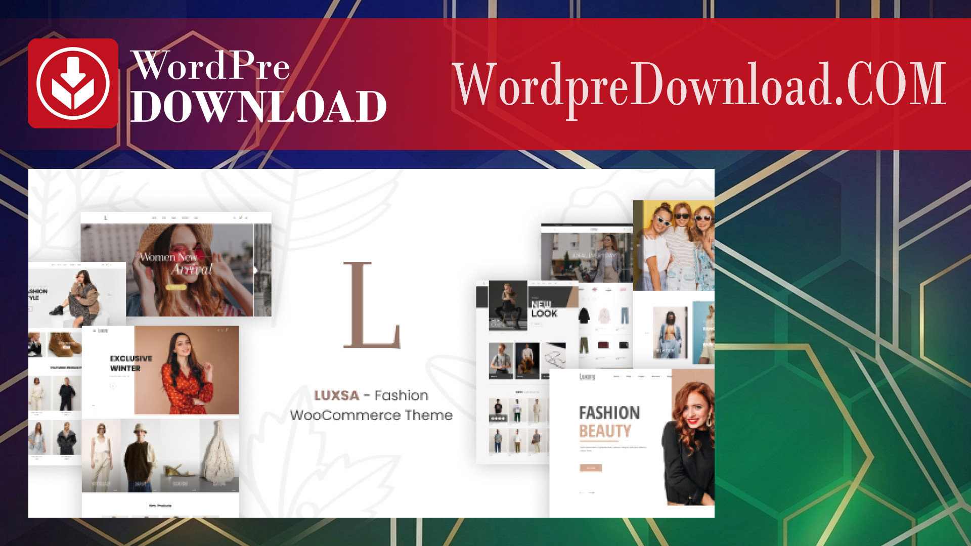 LUXSA - Fashion WooCommerce Theme - WordpreDownload.COM