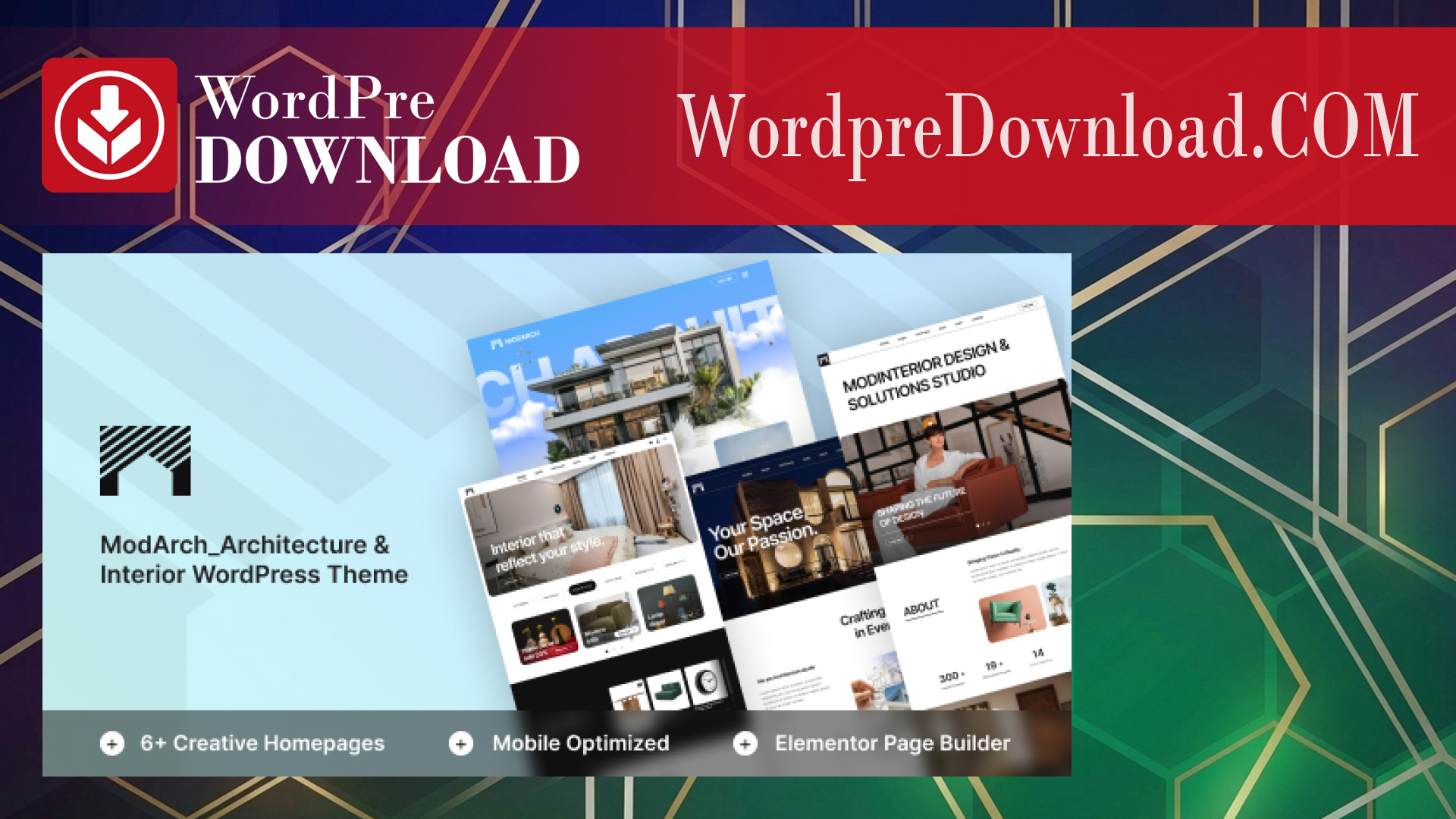 ModArch – Architecture And Interior WordPress Theme - WordpreDownload.COM