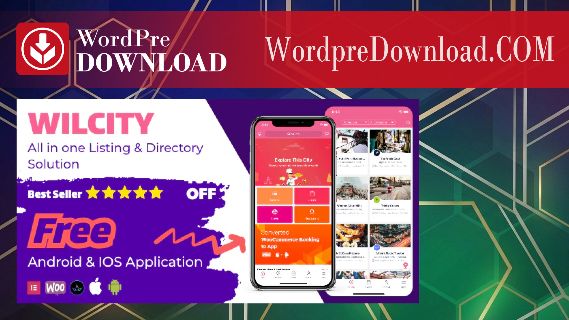 Wilcity – Directory Listing WordPress Theme - WordpreDownload.COM
