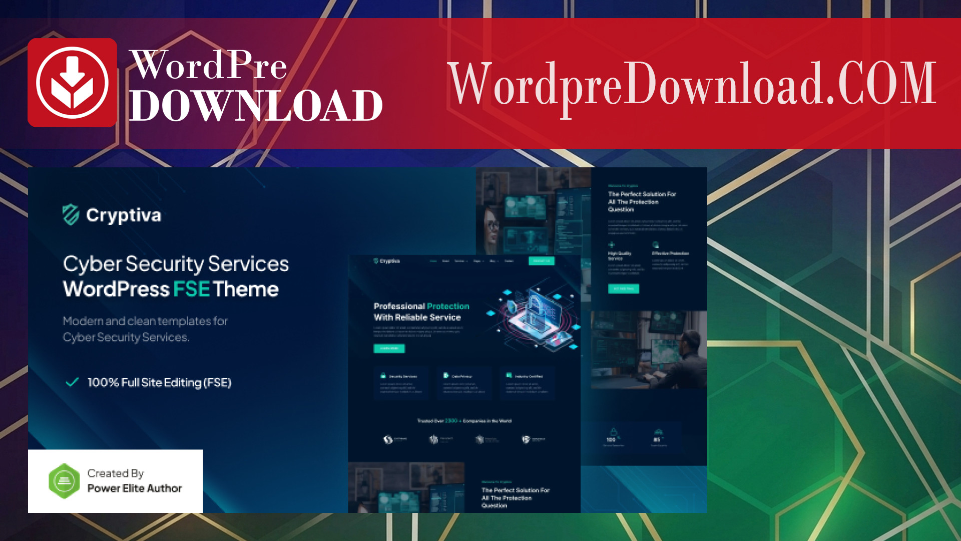 Cryptiva – Cyber Security Services WordPress Theme - WordpreDownload.COM