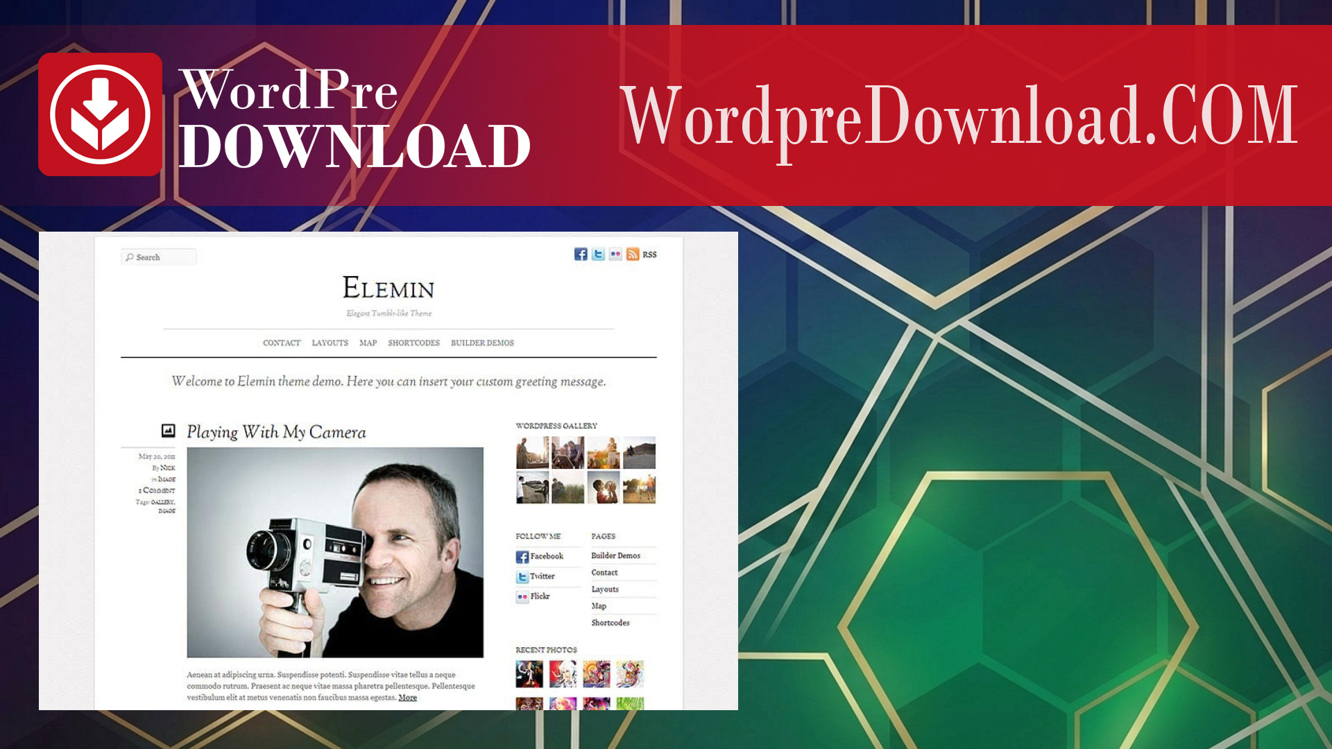 Themify Elemin WordPress Theme - WordpreDownload.COM