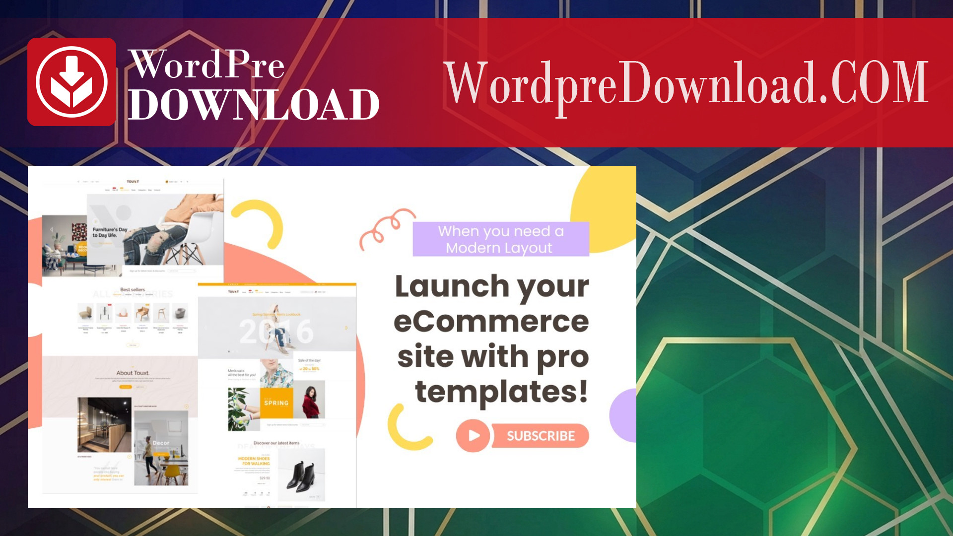 Touxt - Multipurpose WooCommerce WordPress Theme - WordpreDownload.COM