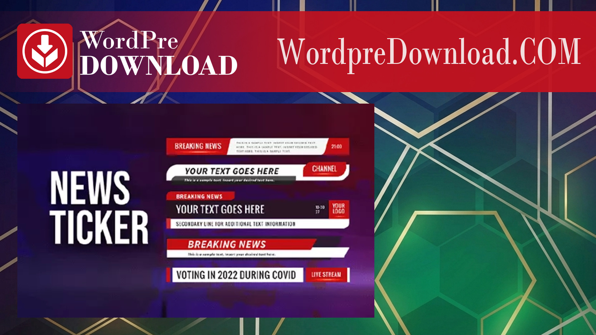 Live News – Real Time News Ticker – WordpreDownload.COM