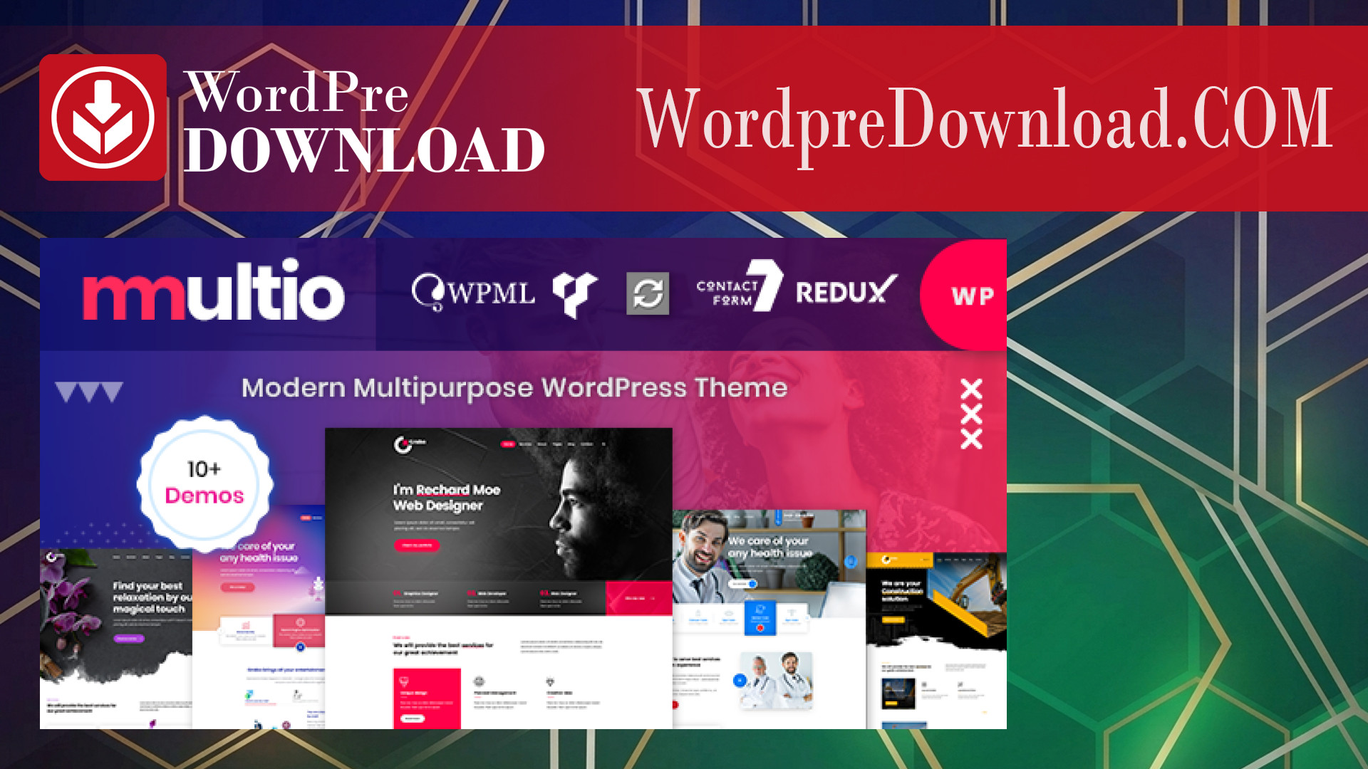 Multio - Corporate Business WordPress Theme - WordpreDownload.COM