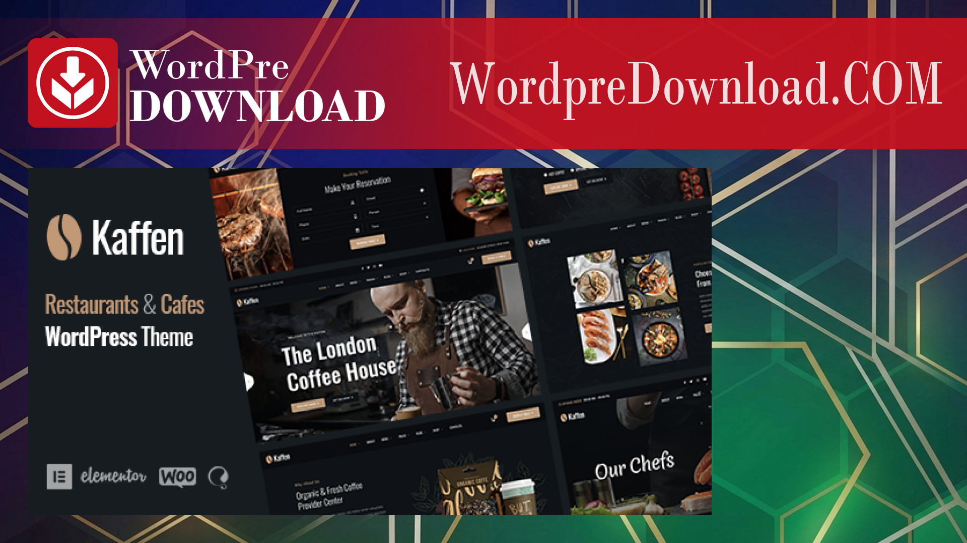 Kaffen - Cafe Coffee WordPress Theme - WordpreDownload.COM