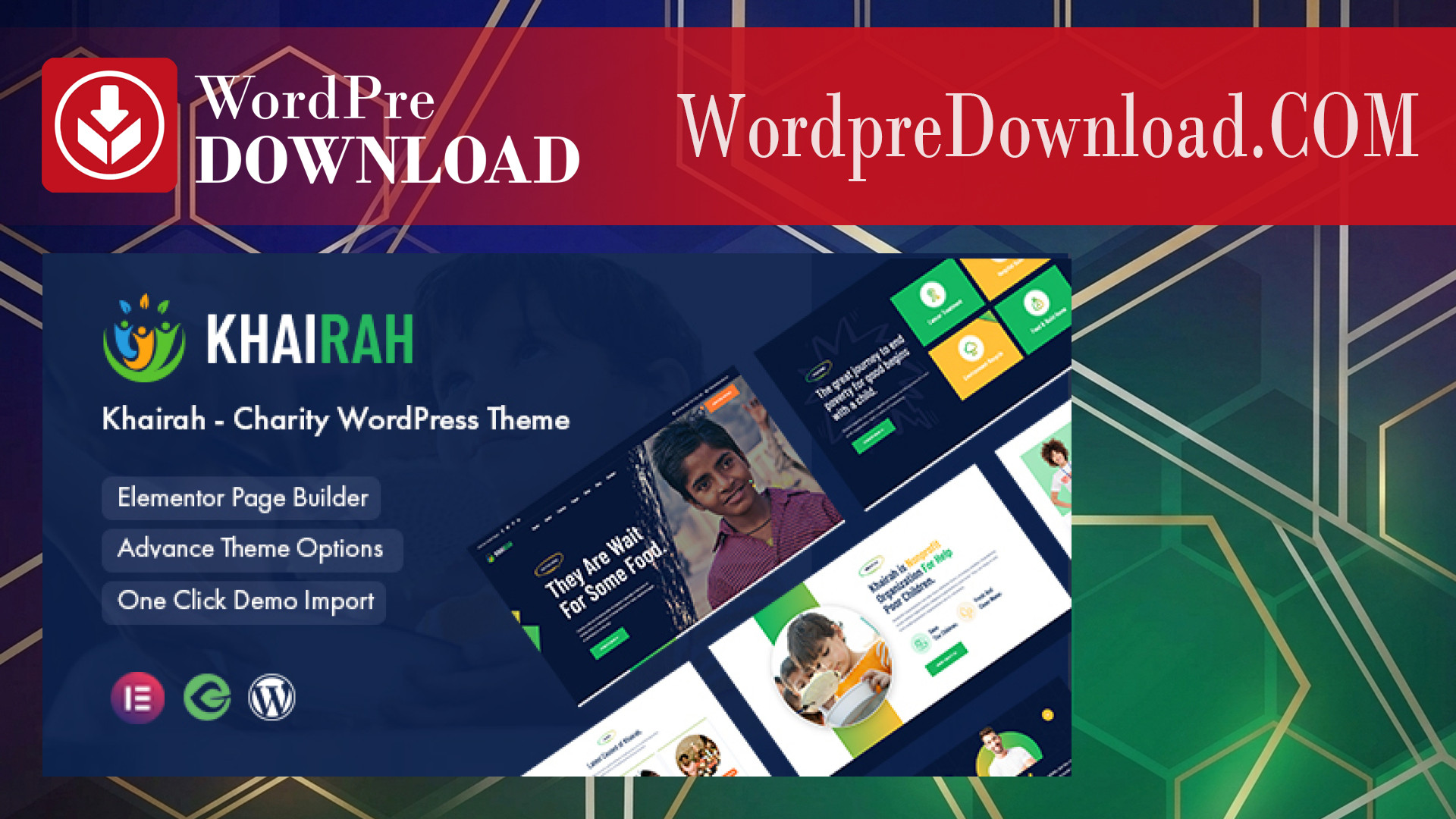 Khairah - Charity WordPress Theme - WordpreDownload.COM